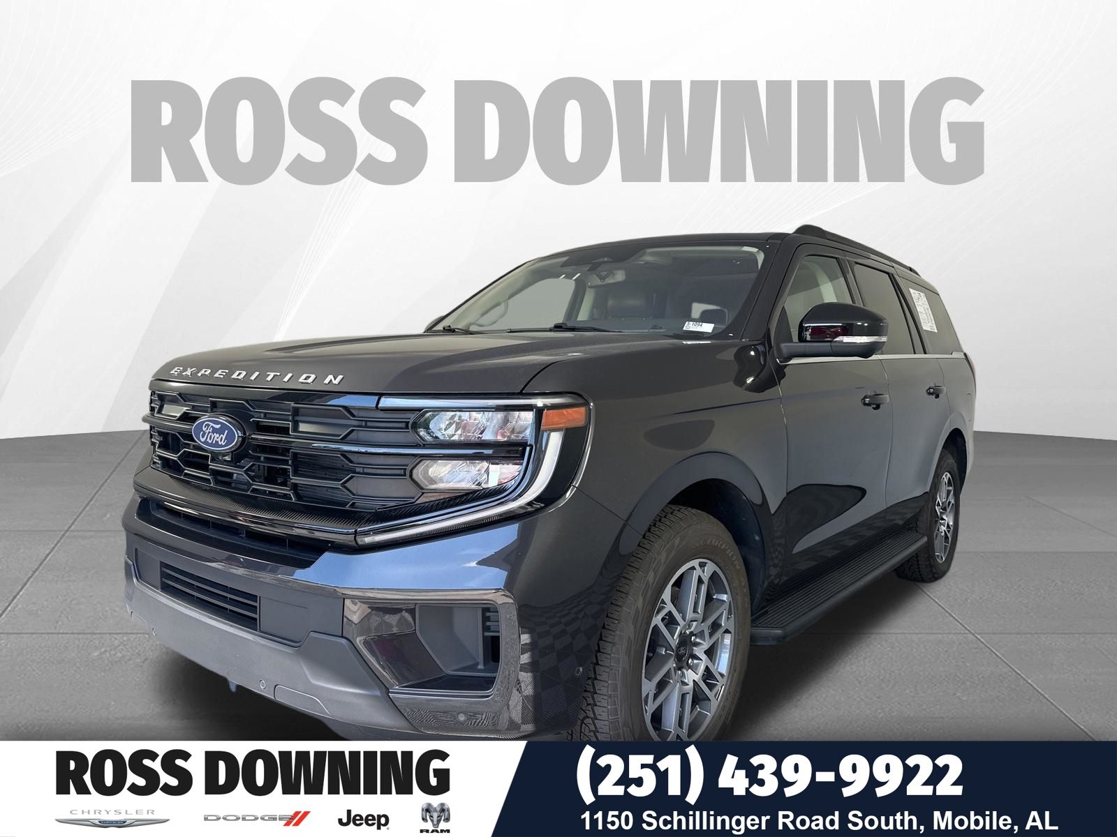 Gray Metallic 2025 Ford Expedition Active 4WD SUV / Crossover Four-Wheel Drive Automatic