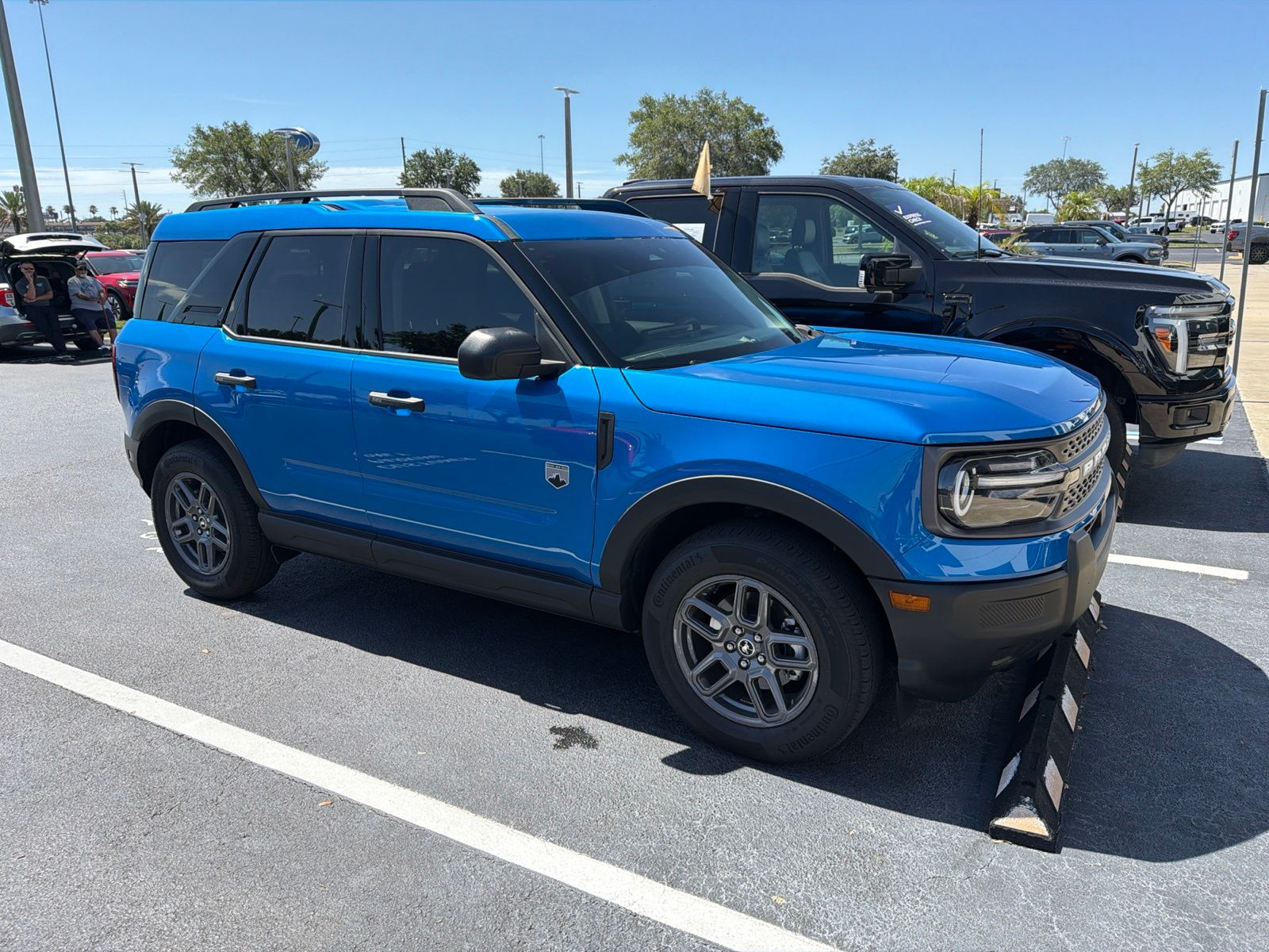 Velocity Blue Metallic 2025 Ford Bronco Sport SUV / Crossover All-Wheel Drive 8-Speed Automatic
