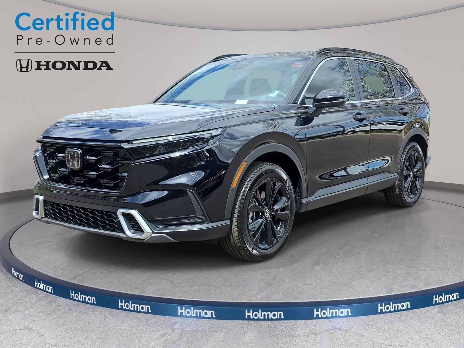 Crystal Black Pearl 2024 Honda CR-V Hybrid Sport Touring AWD SUV / Crossover All-Wheel Drive Continuously Variable Transmission