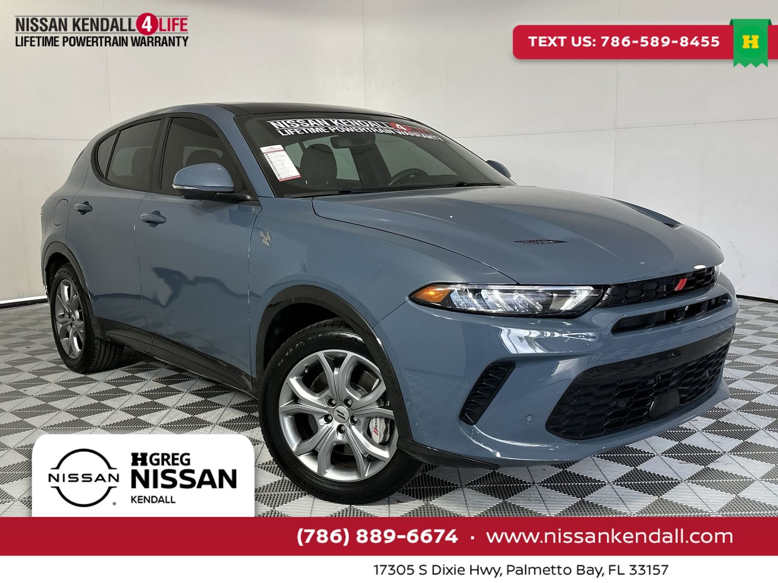Blue Steele 2024 Dodge Hornet R/T Plus AWD SUV / Crossover All-Wheel Drive 6-Speed Automatic