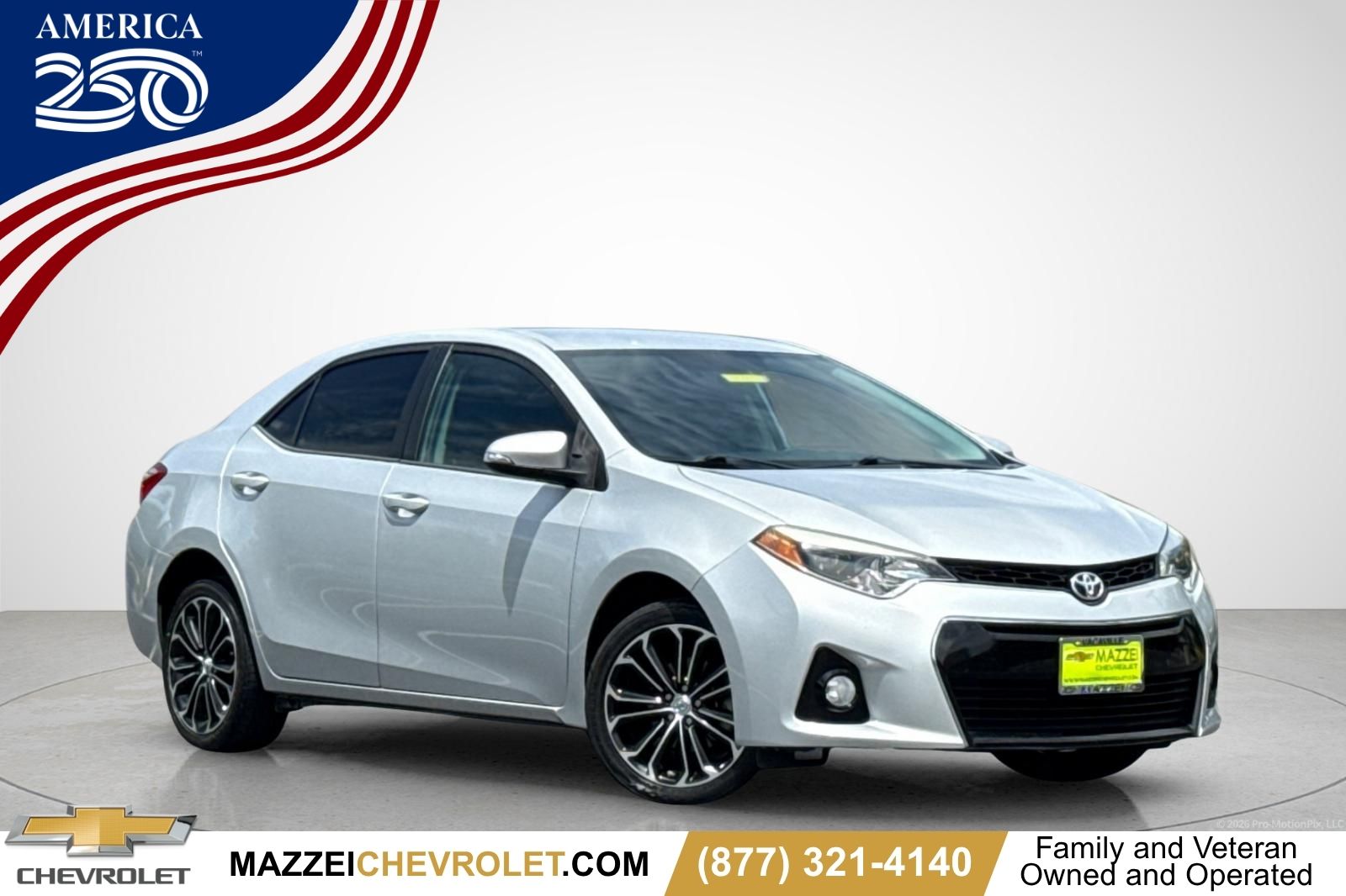 Classic Silver Metallic 2016 Toyota Corolla Sedan Front-Wheel Drive Continuously Variable Transmission