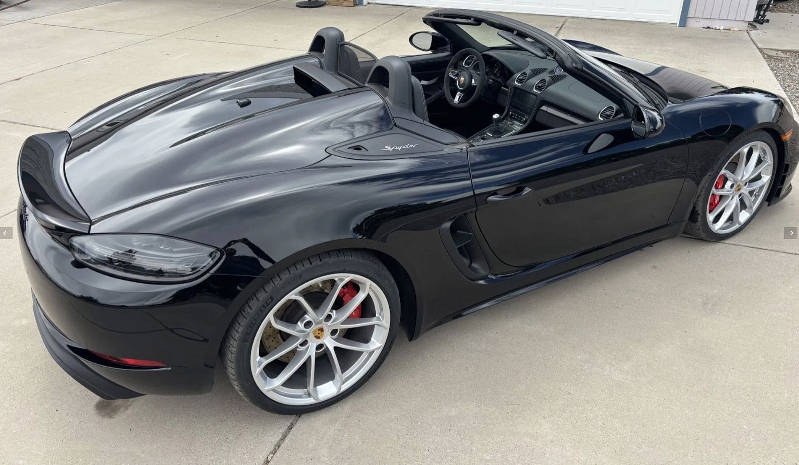 2021 Porsche 718 Spyder Base — photo 1