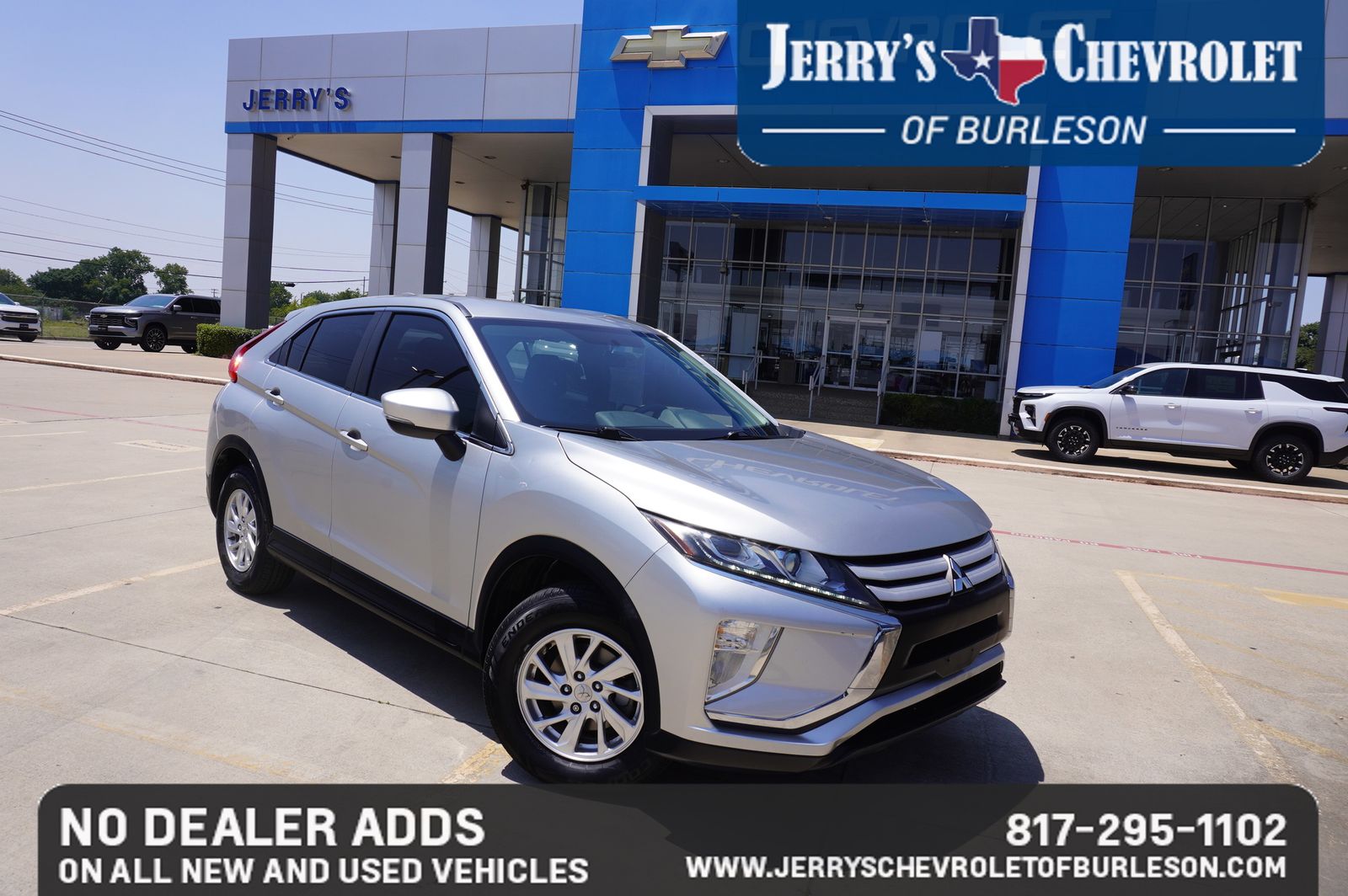Gray 2018 Mitsubishi Eclipse Cross SUV / Crossover Front-Wheel Drive Continuously Variable Transmission