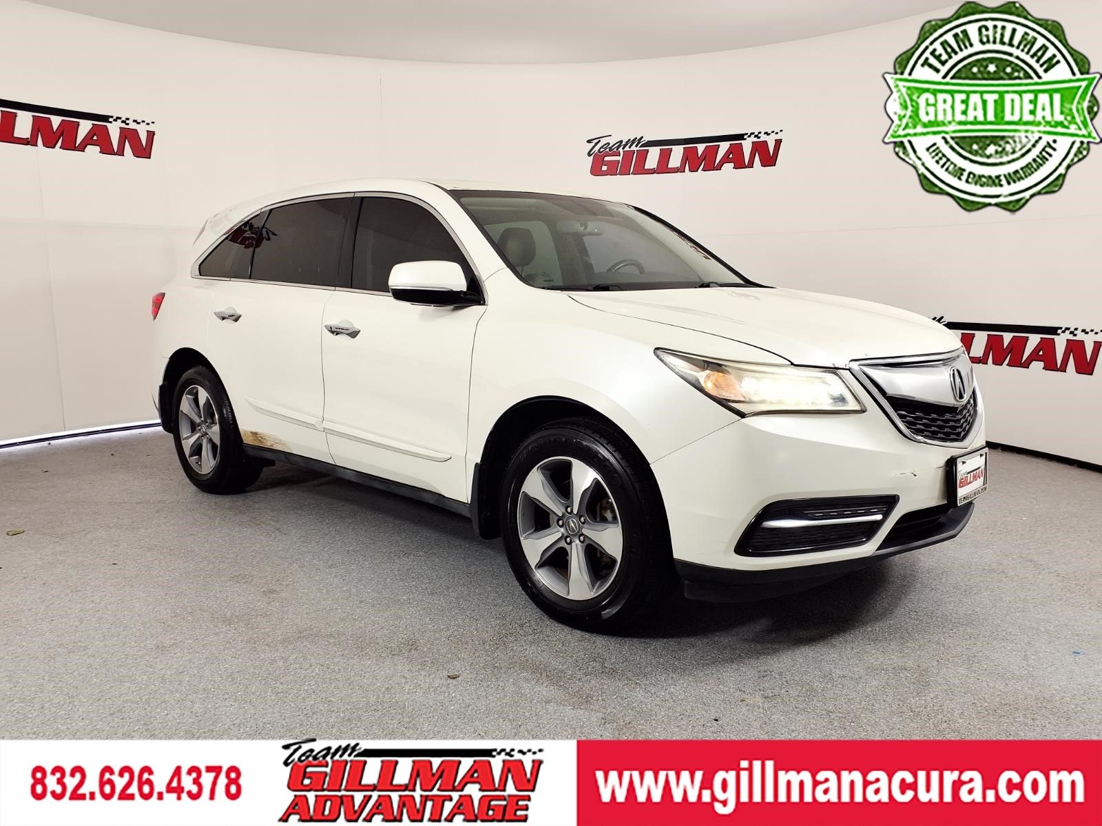 White Diamond Pearl 2014 Acura MDX FWD SUV / Crossover Front-Wheel Drive 6-Speed Automatic