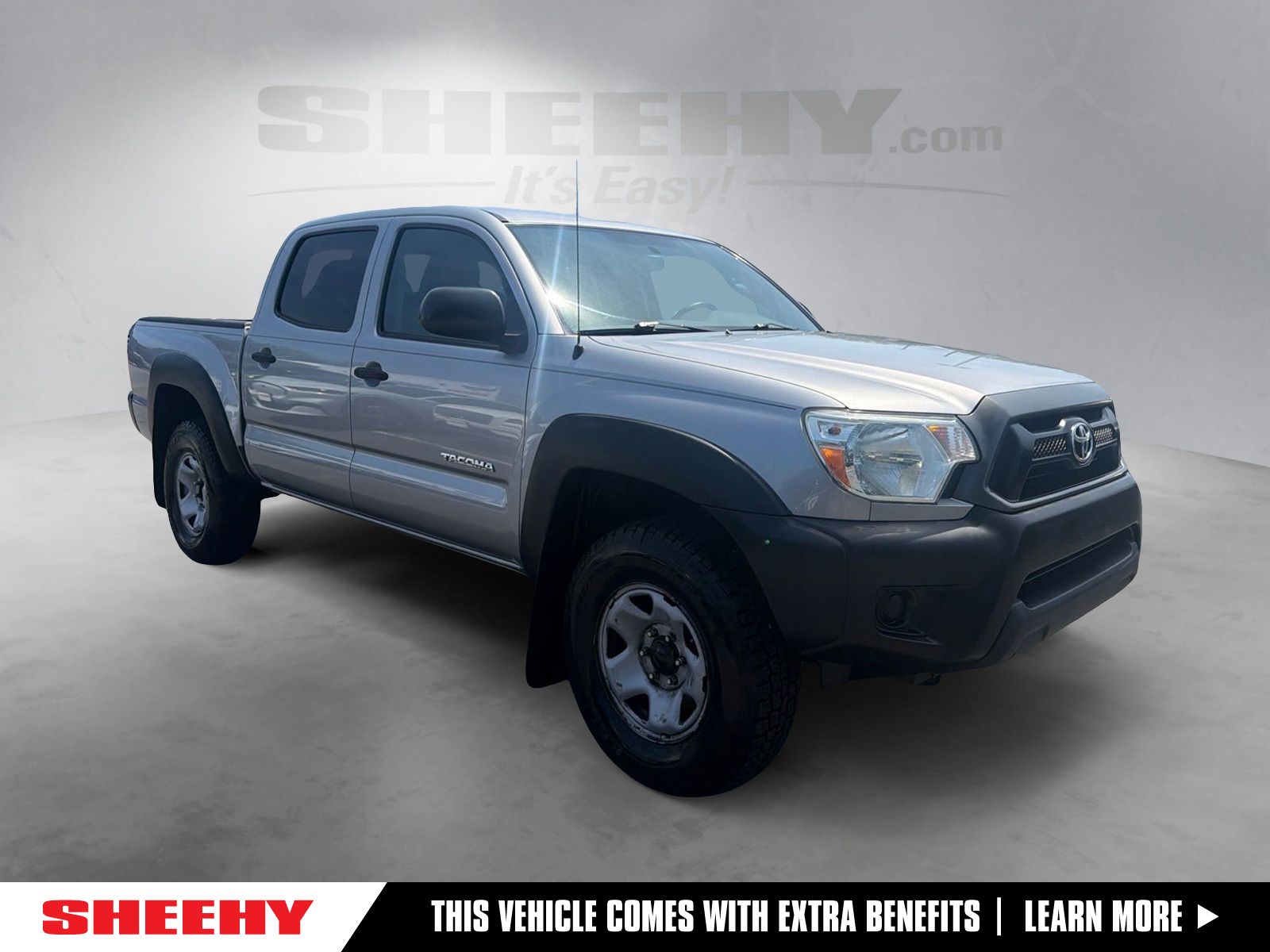 Silver Sky Metallic 2014 Toyota Tacoma Pickup Truck Four-Wheel Drive 5-Speed Automatic