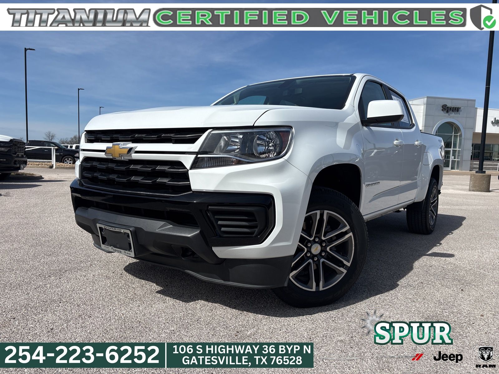 2021 Chevrolet Colorado Work Truck Crew Cab 4WD