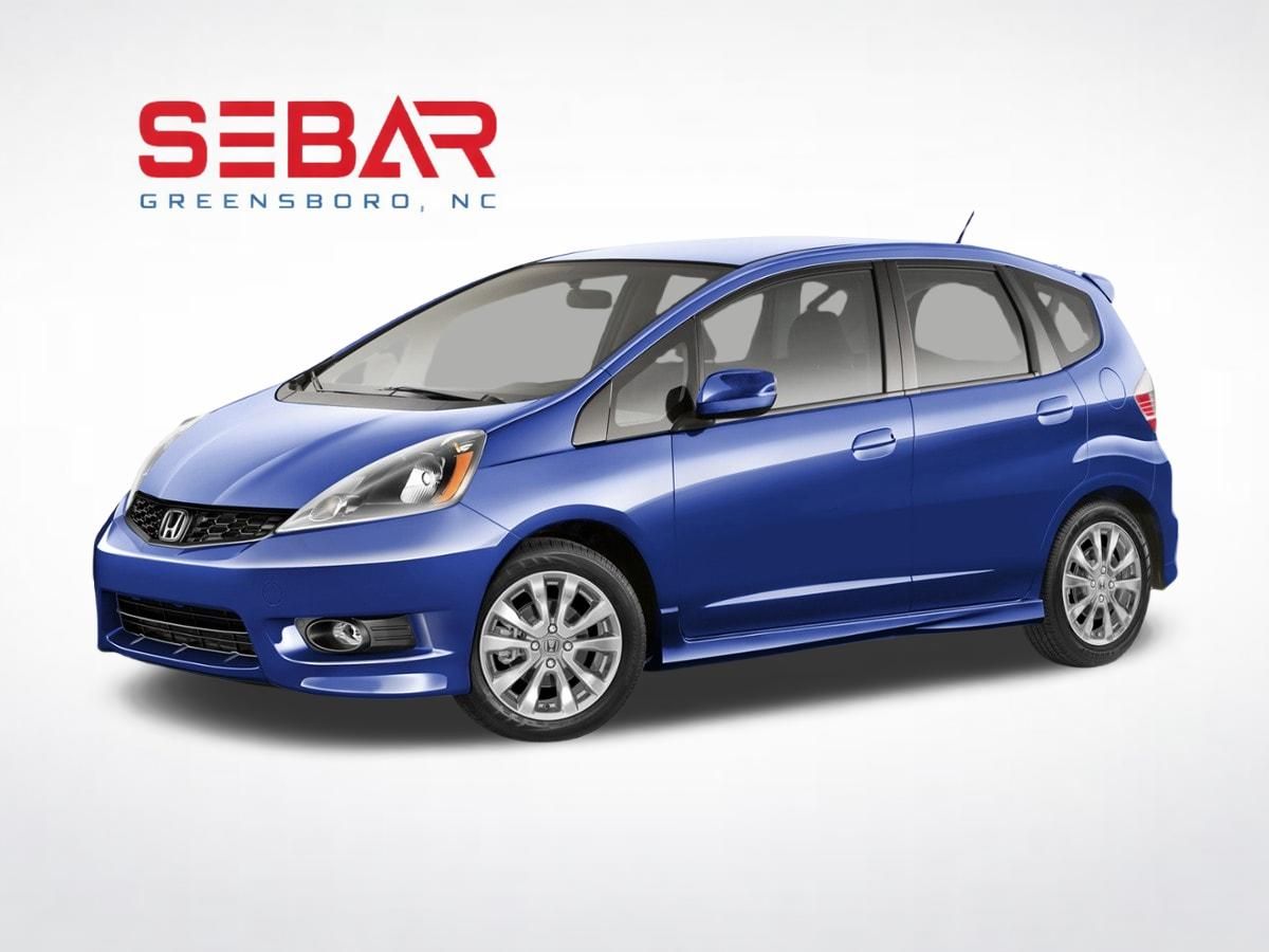 Green 2013 Honda Fit Hatchback Front-Wheel Drive 5-Speed Automatic