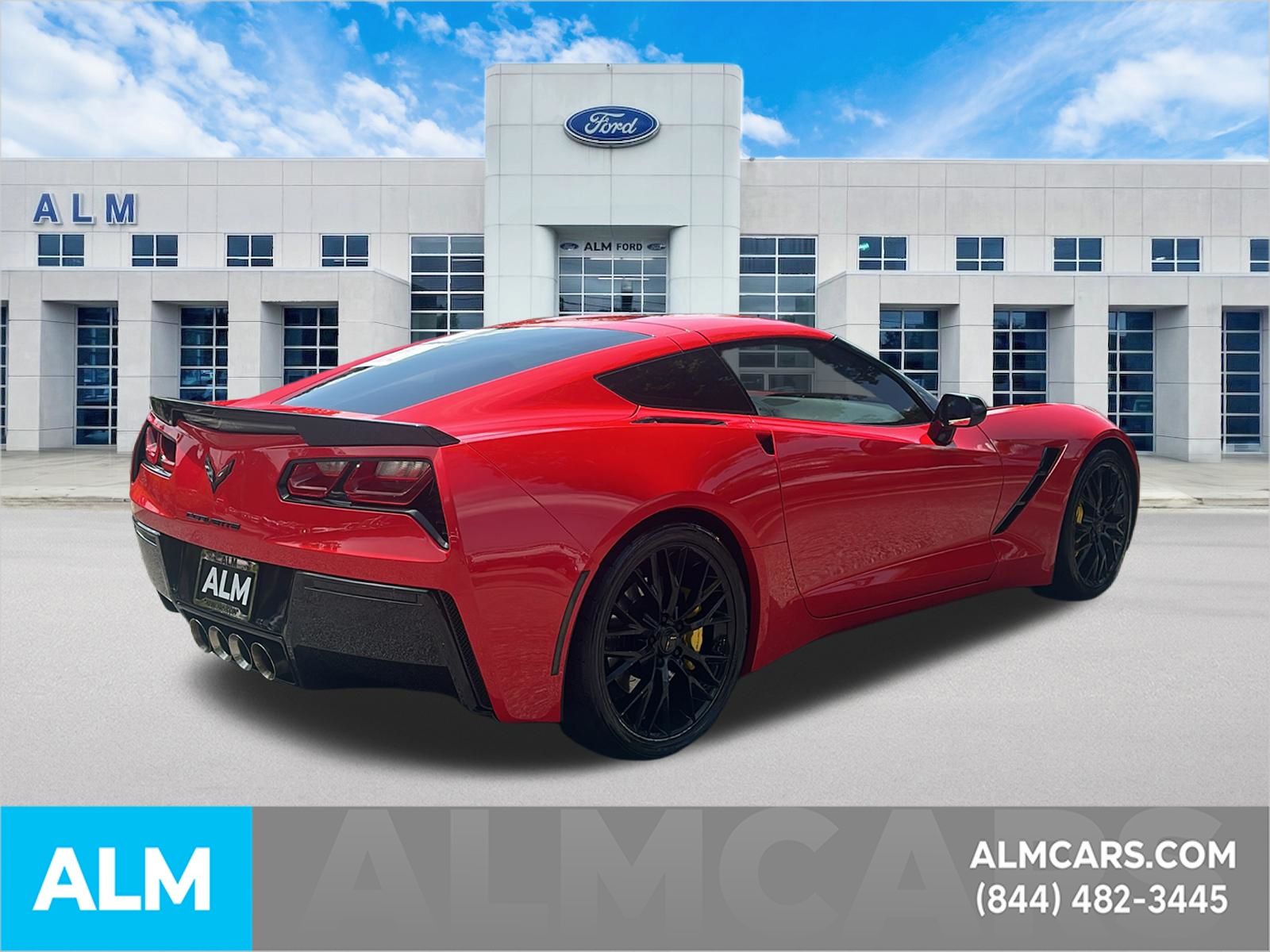 Used 2017 Red Chevrolet Stingray Z51 image 5
