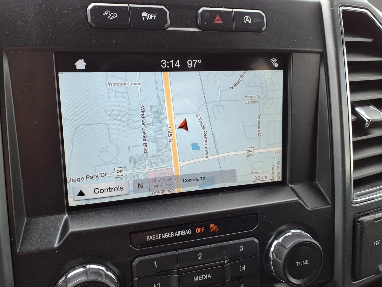 2019 Ford F-150 XLT White at DeMontrond Gulf Freeway
