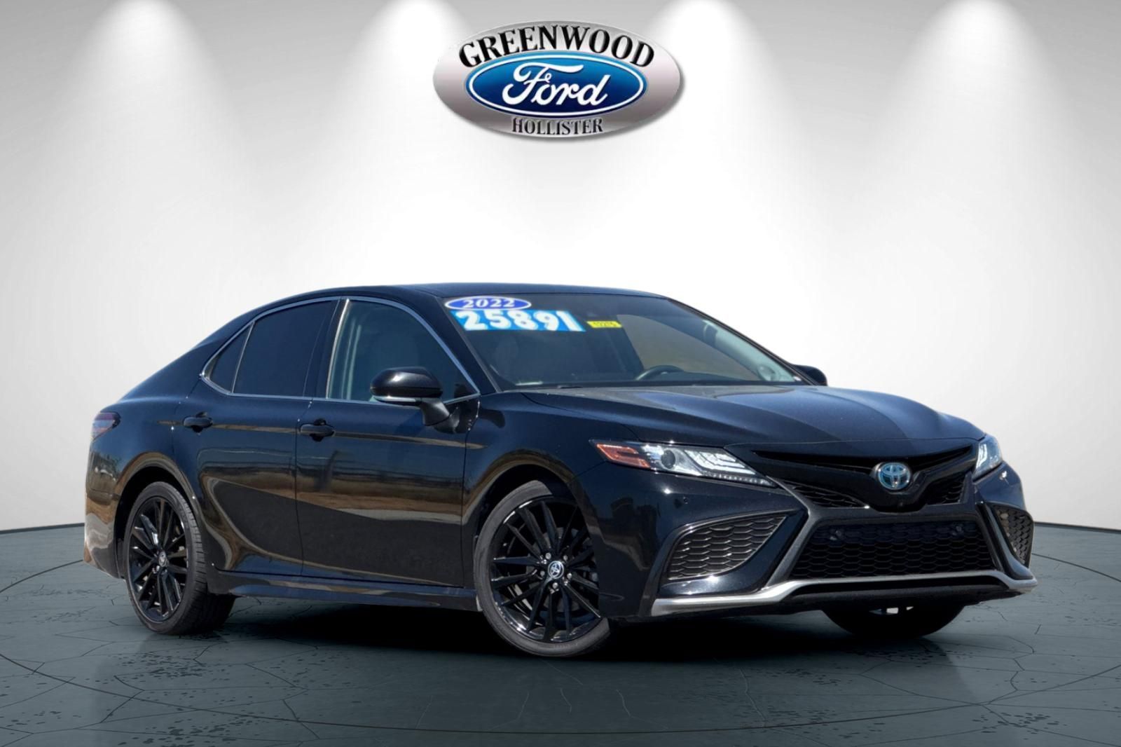 Midnight Black 2022 Toyota Camry Hybrid XSE FWD Sedan Front-Wheel Drive Continuously Variable Transmission