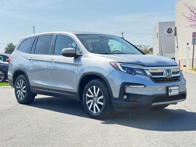 Lunar Silver Metallic 2020 Honda Pilot EX-L AWD SUV / Crossover All-Wheel Drive 6-Speed Automatic
