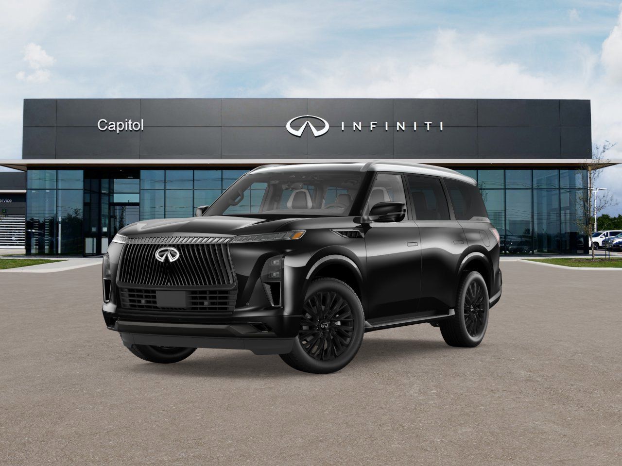 Mineral Black/Graphite Shadow 2026 INFINITI QX80 Autograph 4WD SUV / Crossover All-Wheel Drive 9-Speed Automatic