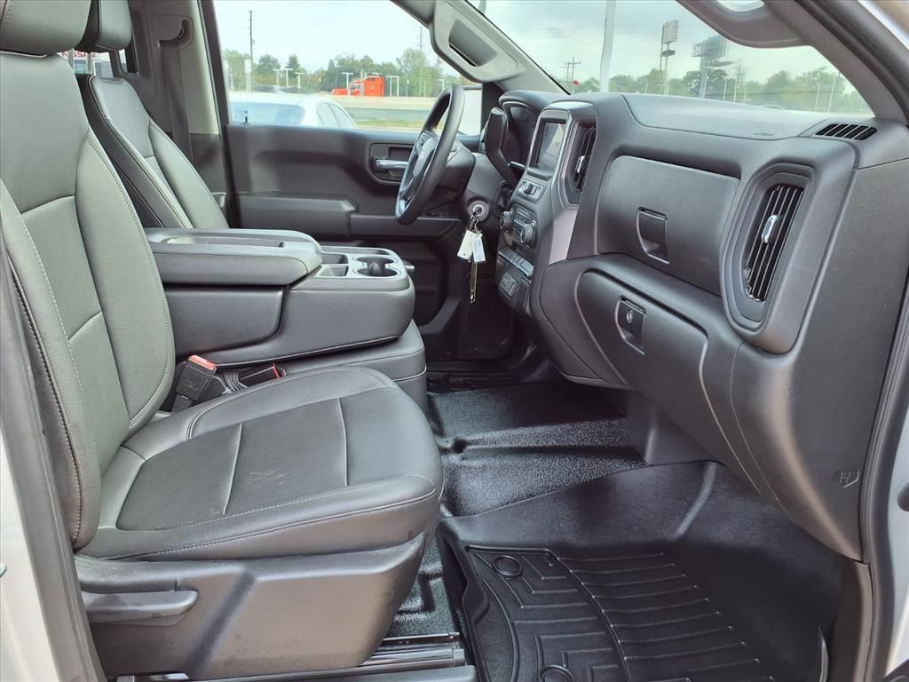 2021 Chevrolet Silverado 1500 WT Silver at Classic Elite Chevrolet Sugar Land