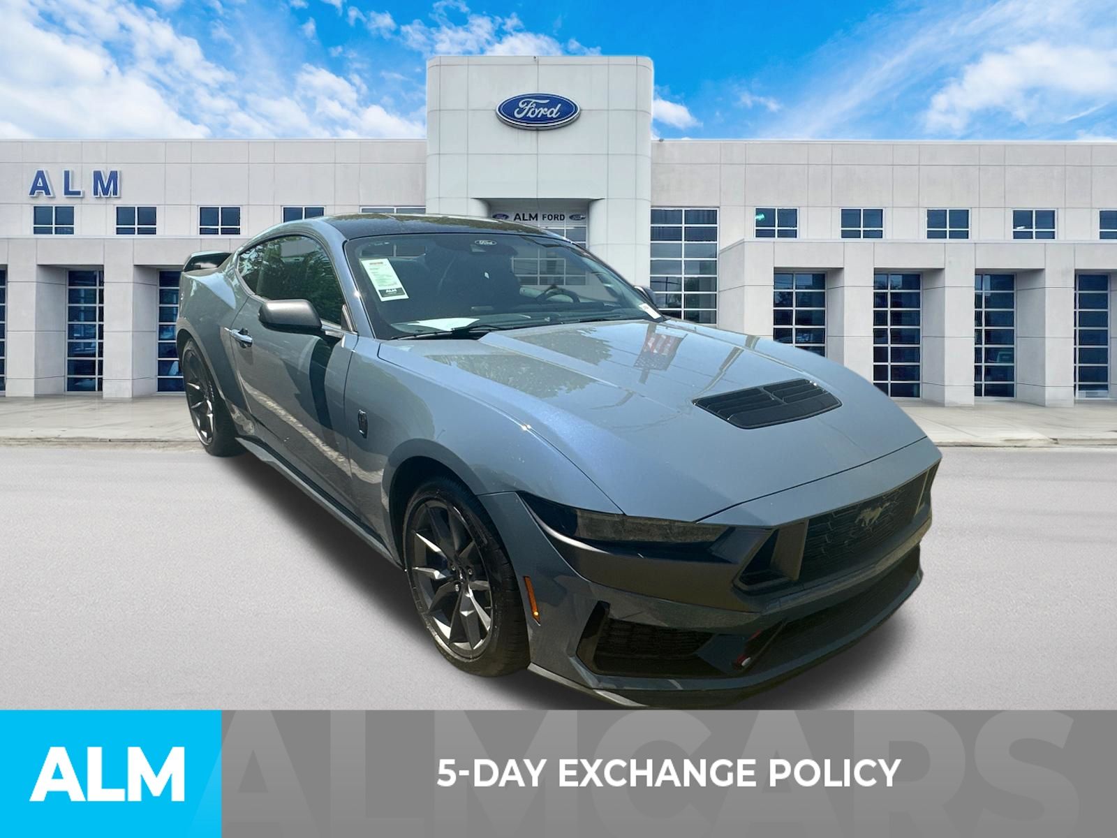 Used 2025 Blue Ford Dark Horse image 3