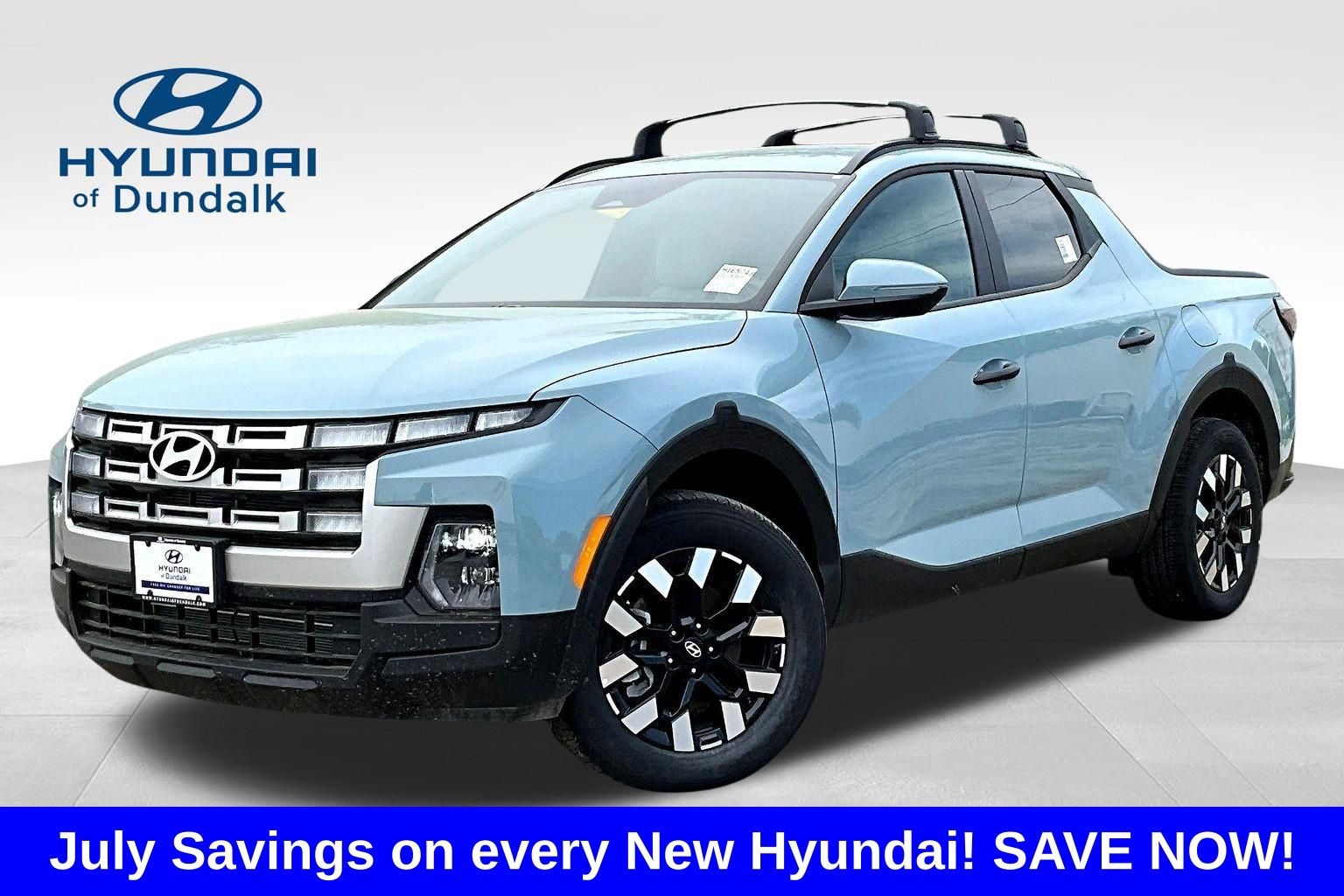 Blue / Stone 2026 Hyundai Santa Cruz Pickup Truck All-Wheel Drive 8-Speed Automatic