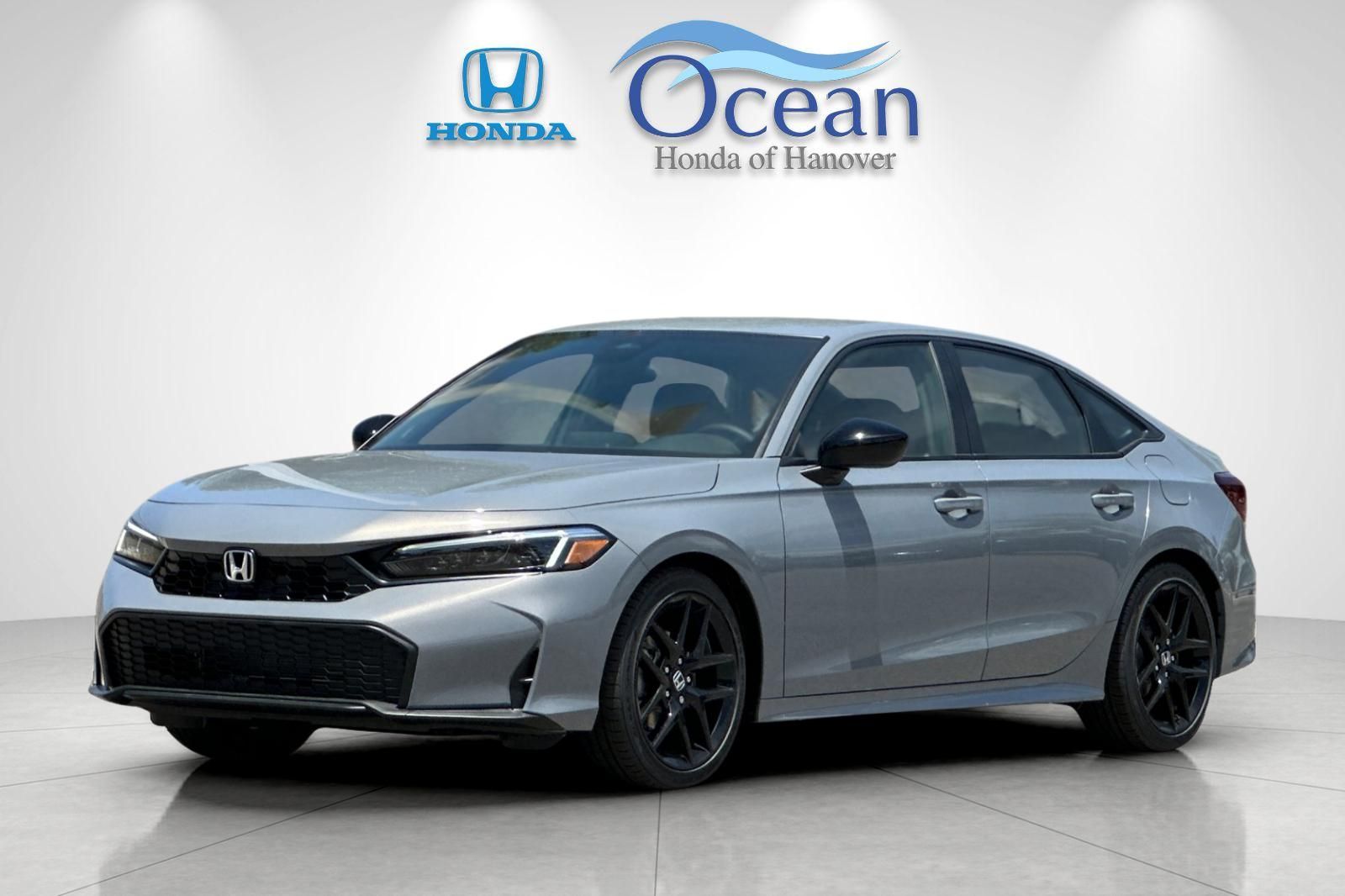 Urban Gray Pearl 2026 Honda Civic Sport FWD Sedan Front-Wheel Drive Continuously Variable Transmission