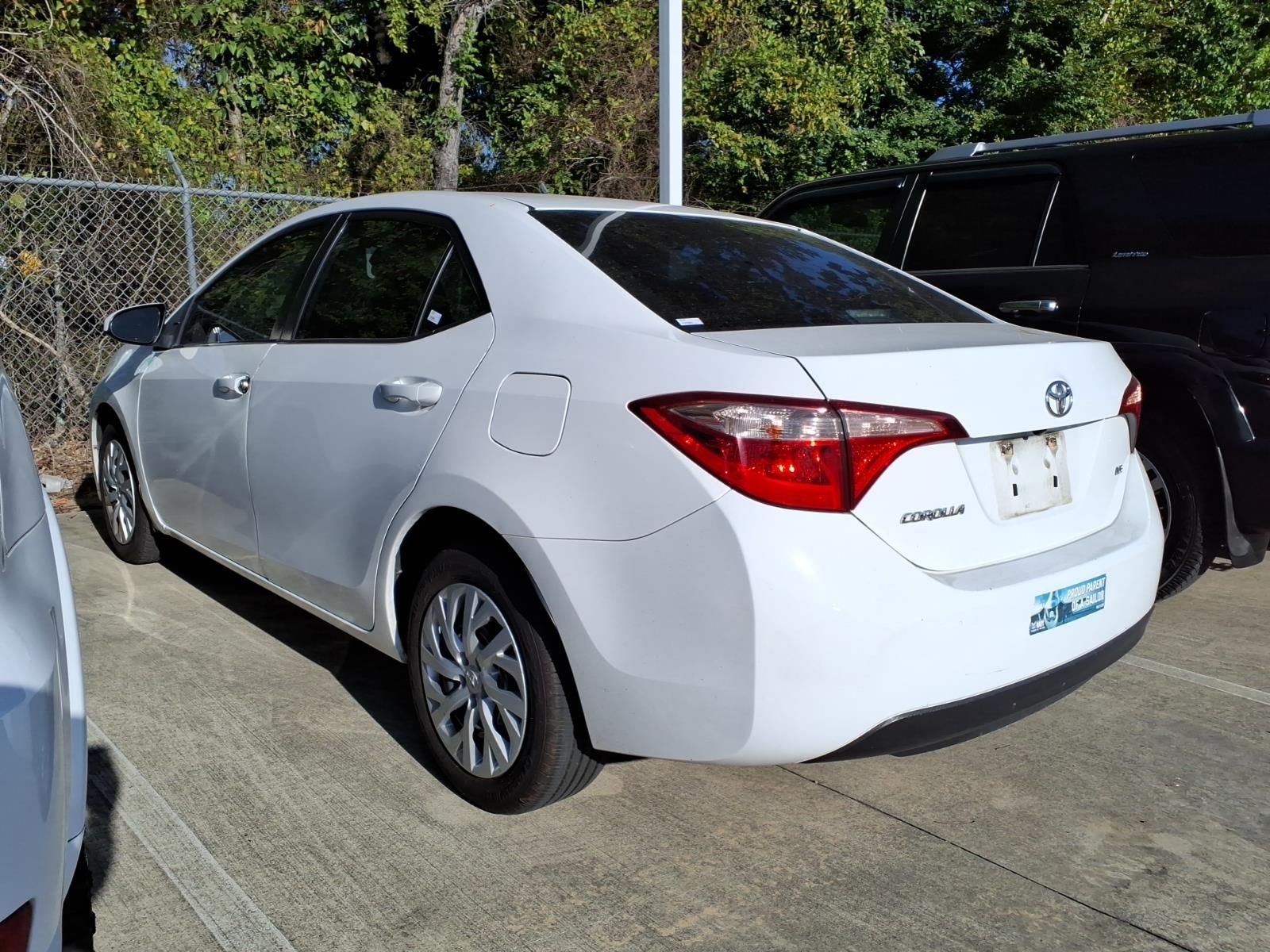 2018 Toyota Corolla LE White at Emmons Autoplex