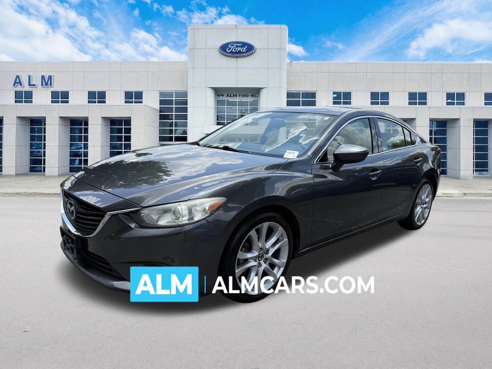 Meteor Gray Mica 2015 Mazda MAZDA6 Sedan Front-Wheel Drive 6-Speed Automatic