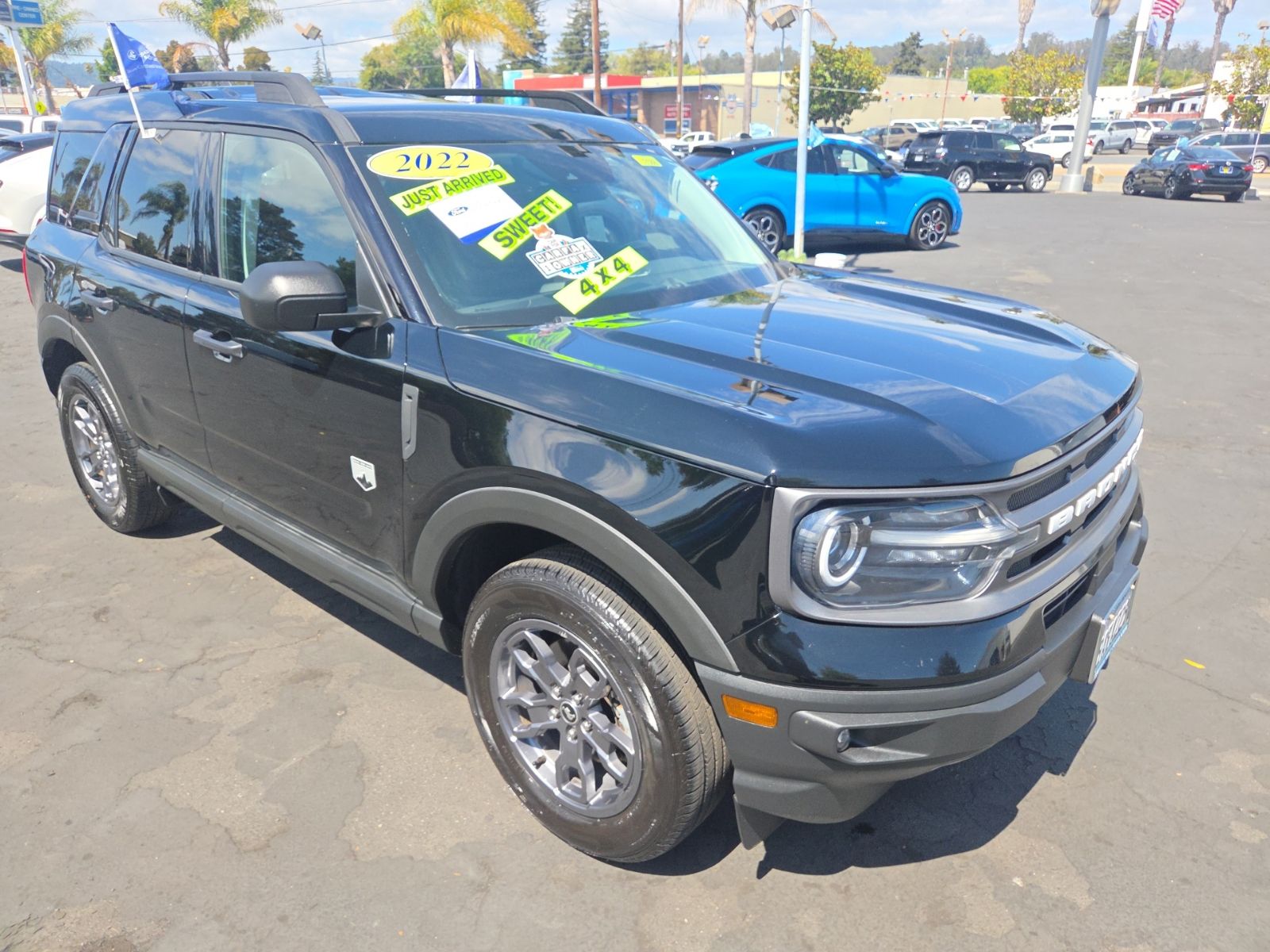 Shadow Black 2022 Ford Bronco Sport SUV / Crossover All-Wheel Drive 8-Speed Automatic