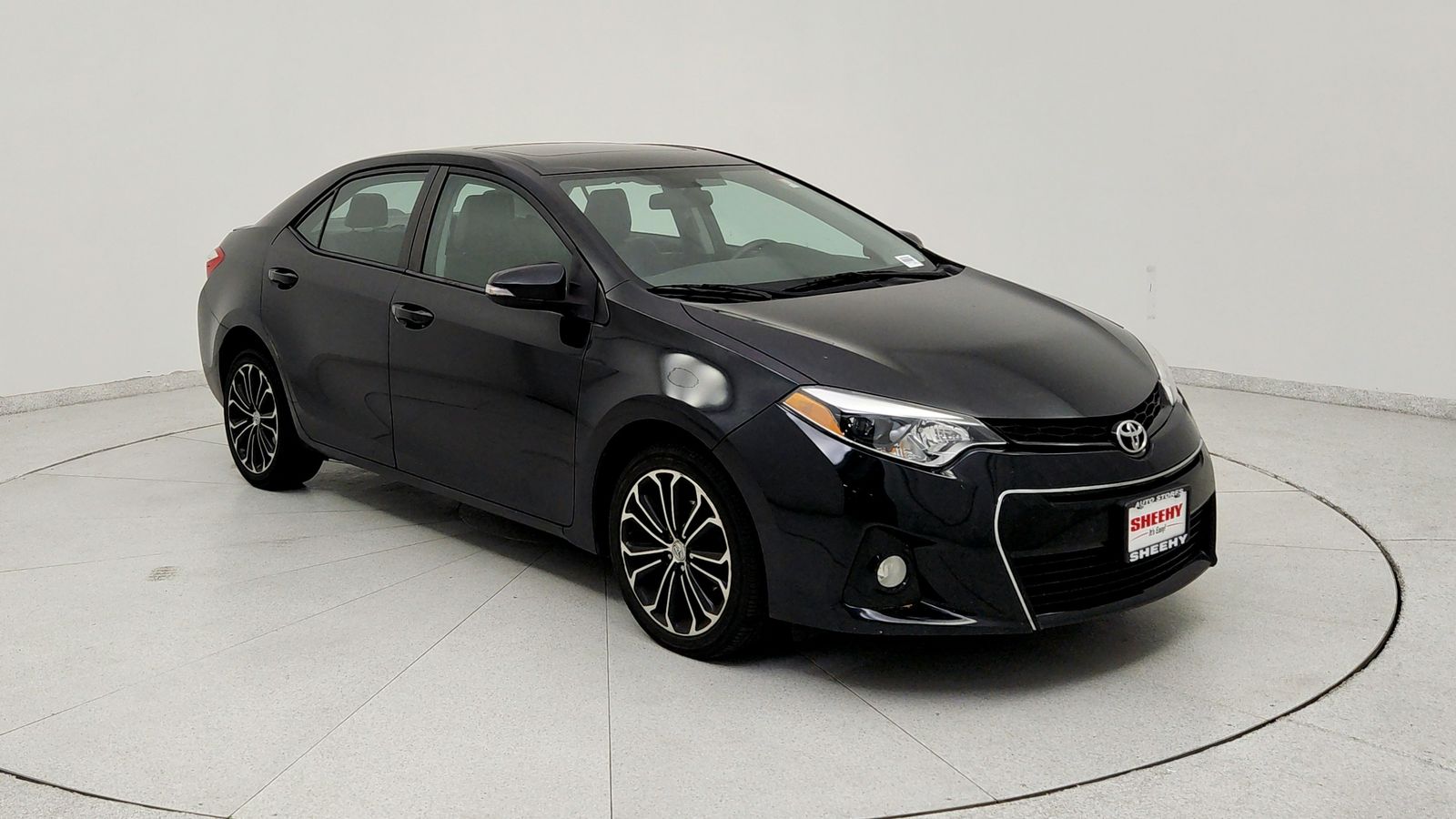 Black Sand 2014 Toyota Corolla S Premium Sedan Front-Wheel Drive Continuously Variable Transmission