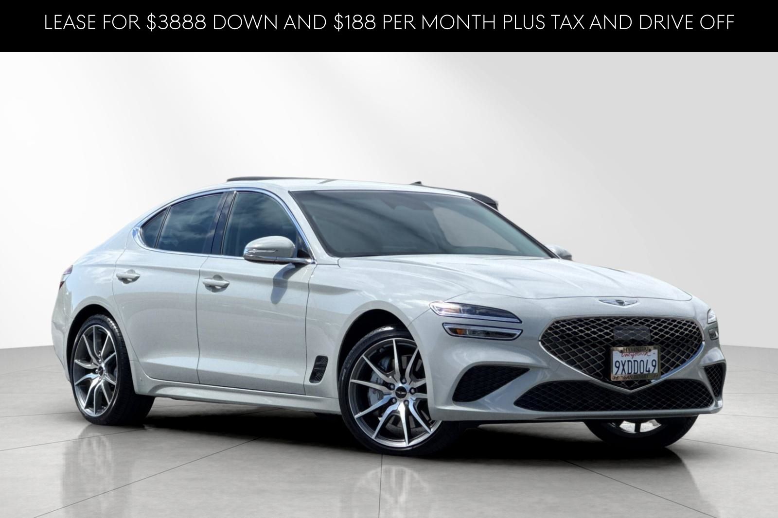 Gray 2026 Genesis G70 2.5T Standard RWD Sedan Rear-Wheel Drive 8-Speed Automatic