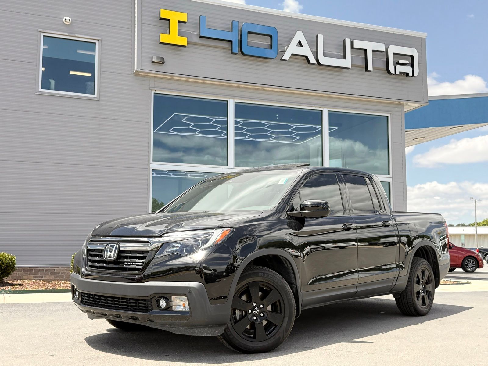 Black 2017 Honda Ridgeline Pickup Truck All-Wheel Drive 6-Speed Automatic