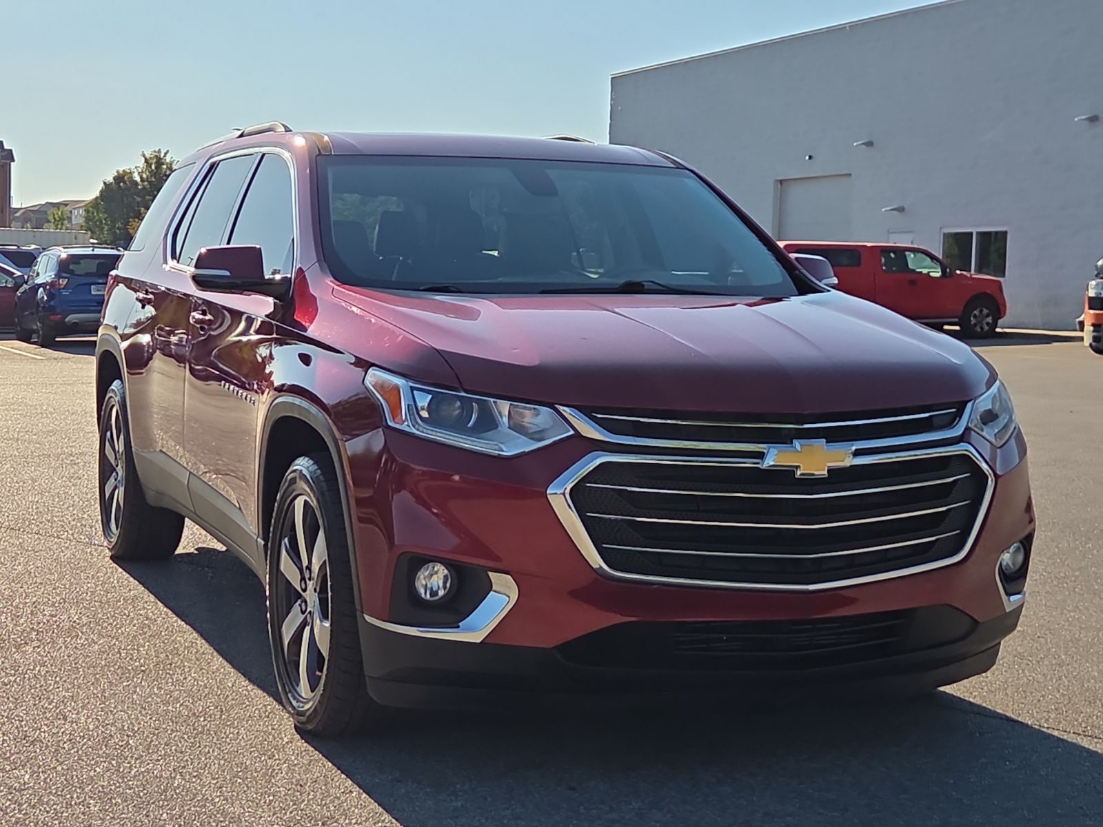 Cajun Red Tintcoat 2018 Chevrolet Traverse SUV / Crossover Front-Wheel Drive 9-Speed Automatic