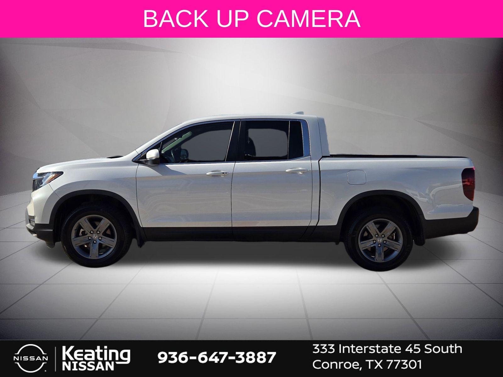 2022 Honda Ridgeline RTL White at AutoSavvy Houston Southwest