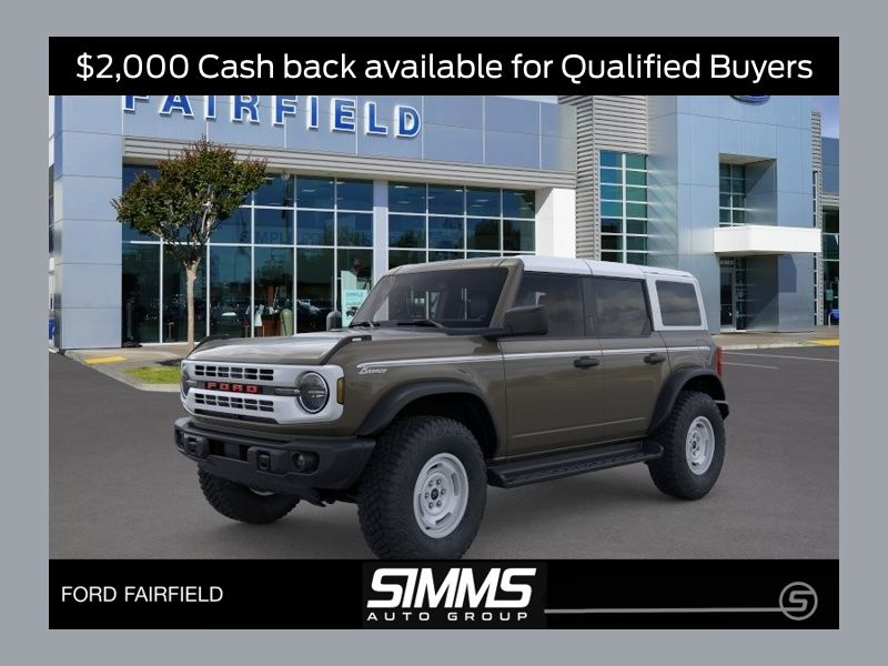 Marsh Gray 2026 Ford Bronco SUV / Crossover Four-Wheel Drive Automatic