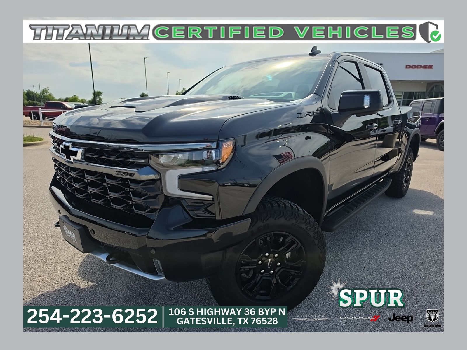 2026 Chevrolet Silverado 1500 ZR2 Crew Cab 4WD