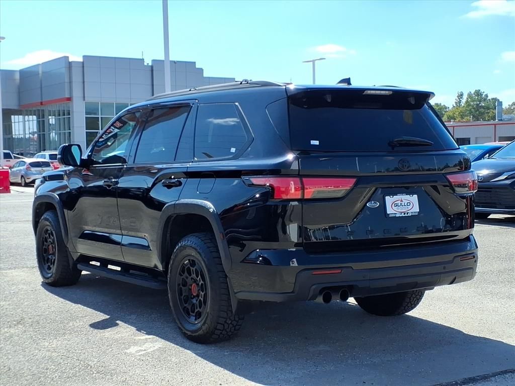 2024 Toyota Sequoia TRD Pro Black at Don McGill Toyota