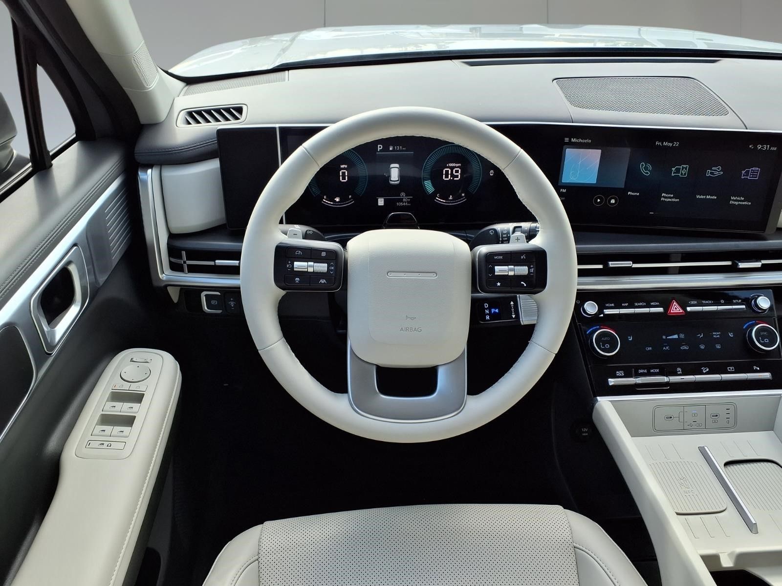 2025 Hyundai Santa Fe SEL Silver at Big Star Chrysler Jeep Dodge Ram 