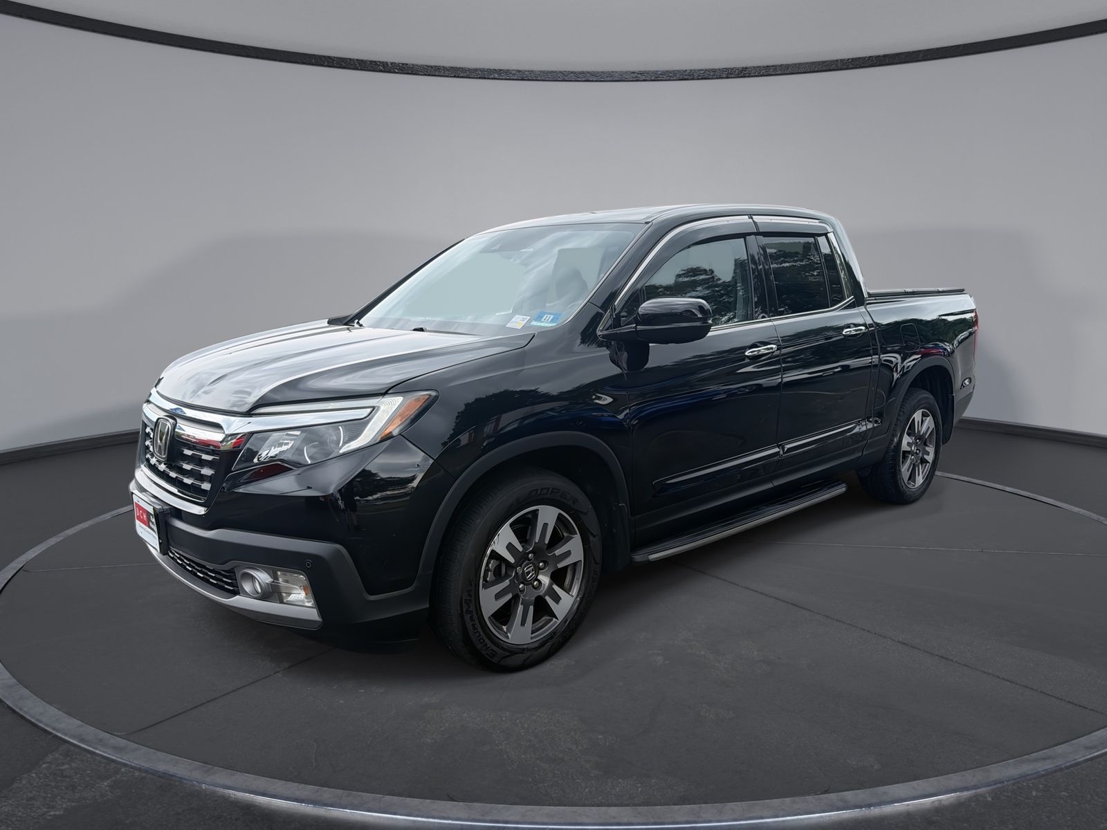Black 2017 Honda Ridgeline Pickup Truck All-Wheel Drive 6-Speed Automatic