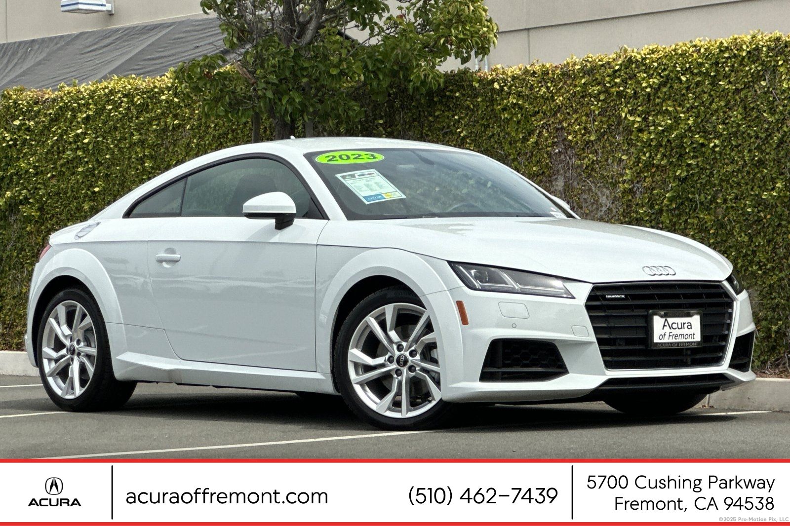 Ibis White 2023 Audi TT Coupe All-Wheel Drive 7-Speed Automatic