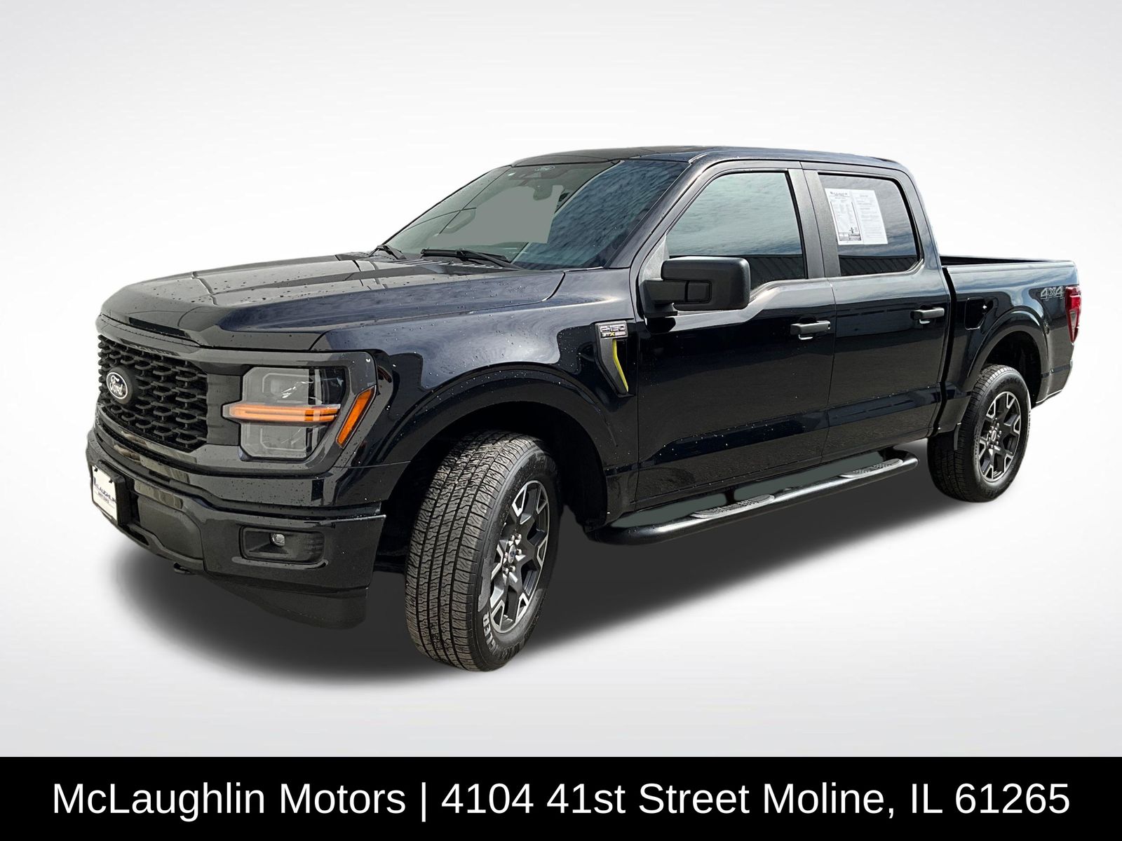 Black Metallic 2024 Ford F-150 Pickup Truck Four-Wheel Drive Automatic
