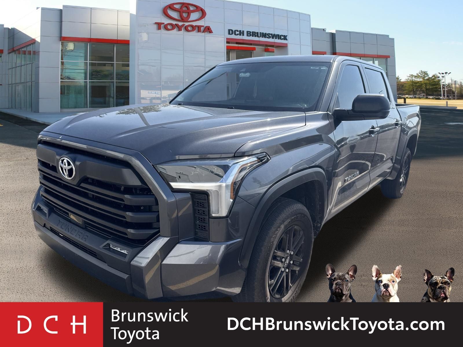 Magnetic Gray Metallic 2025 Toyota Tundra Pickup Truck Four-Wheel Drive Automatic
