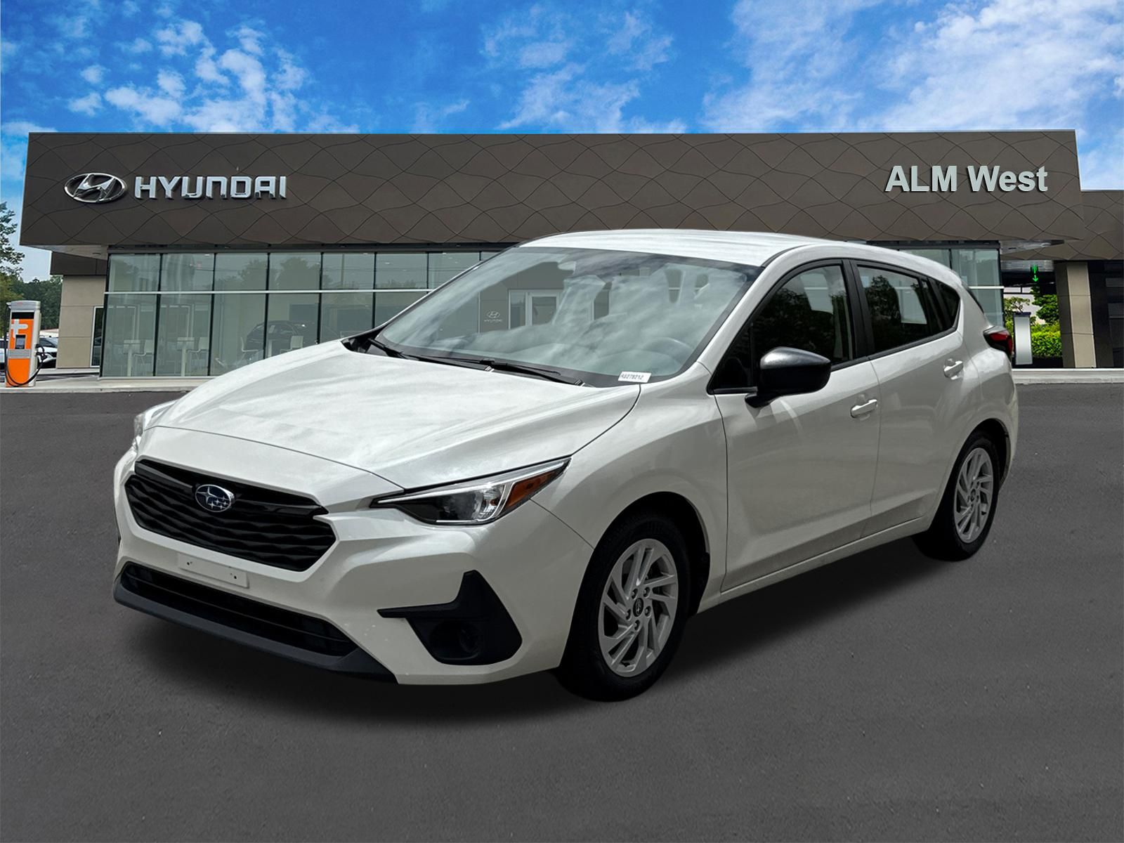 Crystal White Pearl 2024 Subaru Impreza Wagon All-Wheel Drive Continuously Variable Transmission