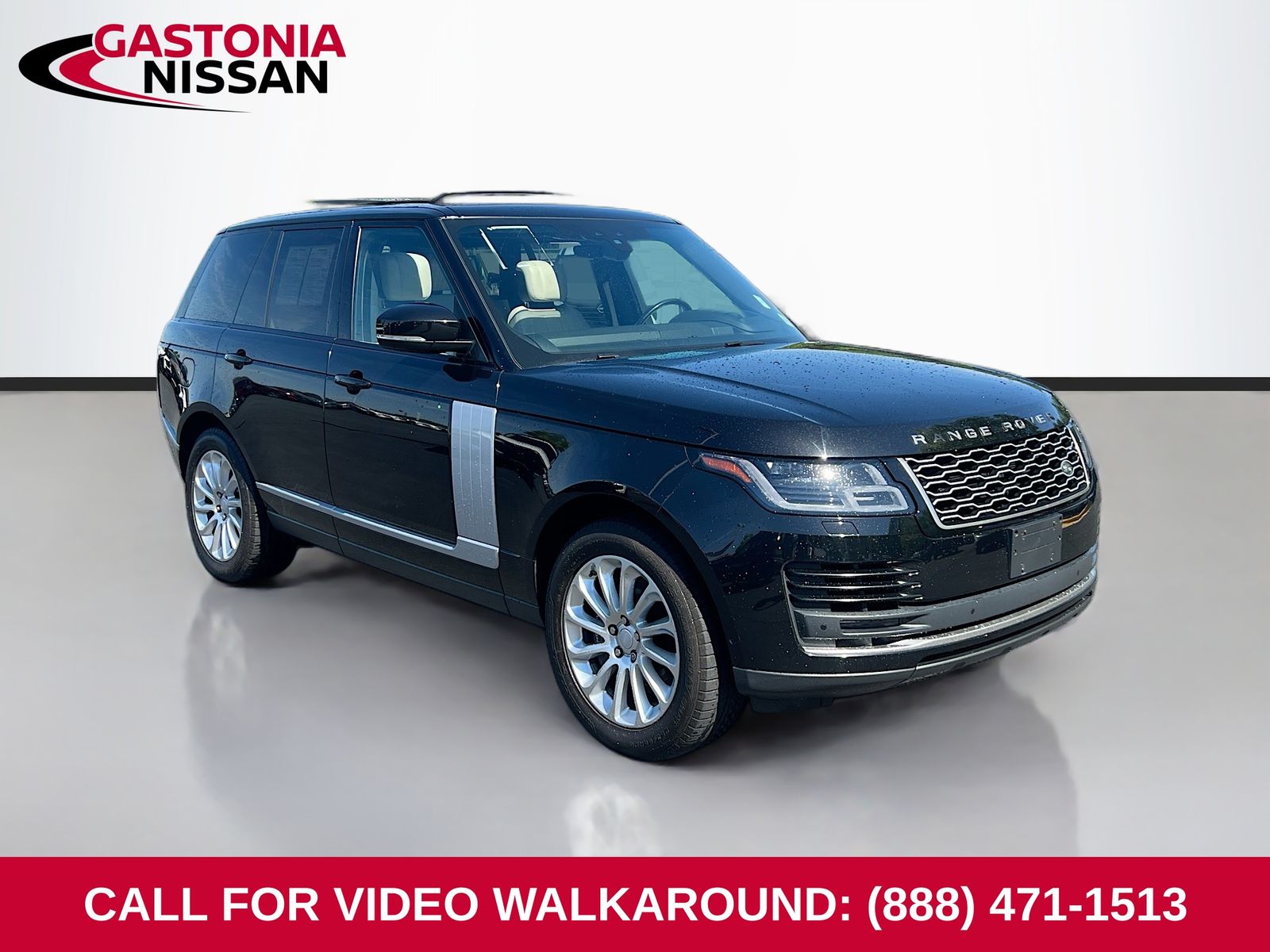 Black 2019 Land Rover Range Rover V6 HSE 4WD SUV / Crossover All-Wheel Drive 8-Speed Automatic
