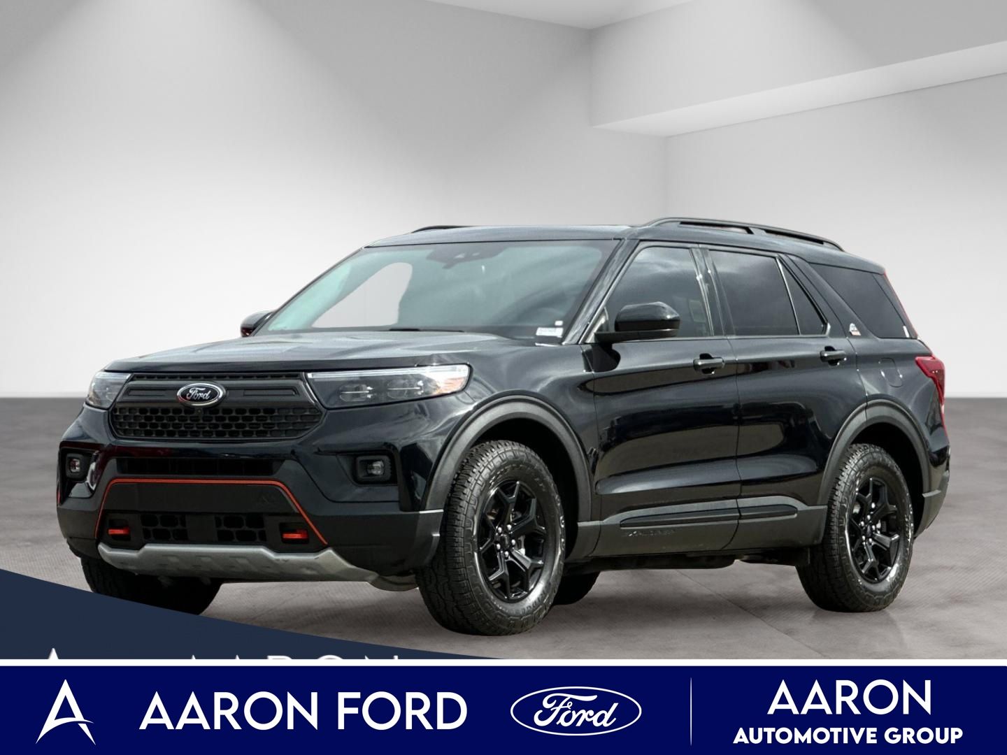 Black Metallic 2024 Ford Explorer SUV / Crossover All-Wheel Drive Automatic