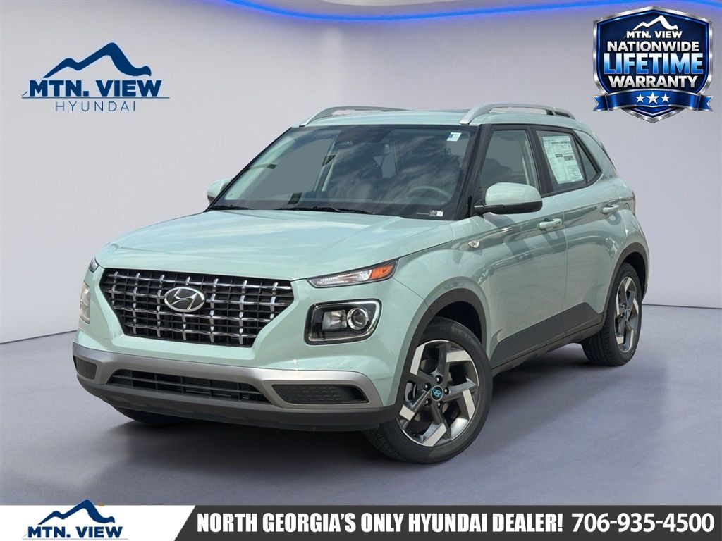 Mirage Green 2026 Hyundai Venue SUV / Crossover Front-Wheel Drive Continuously Variable Transmission