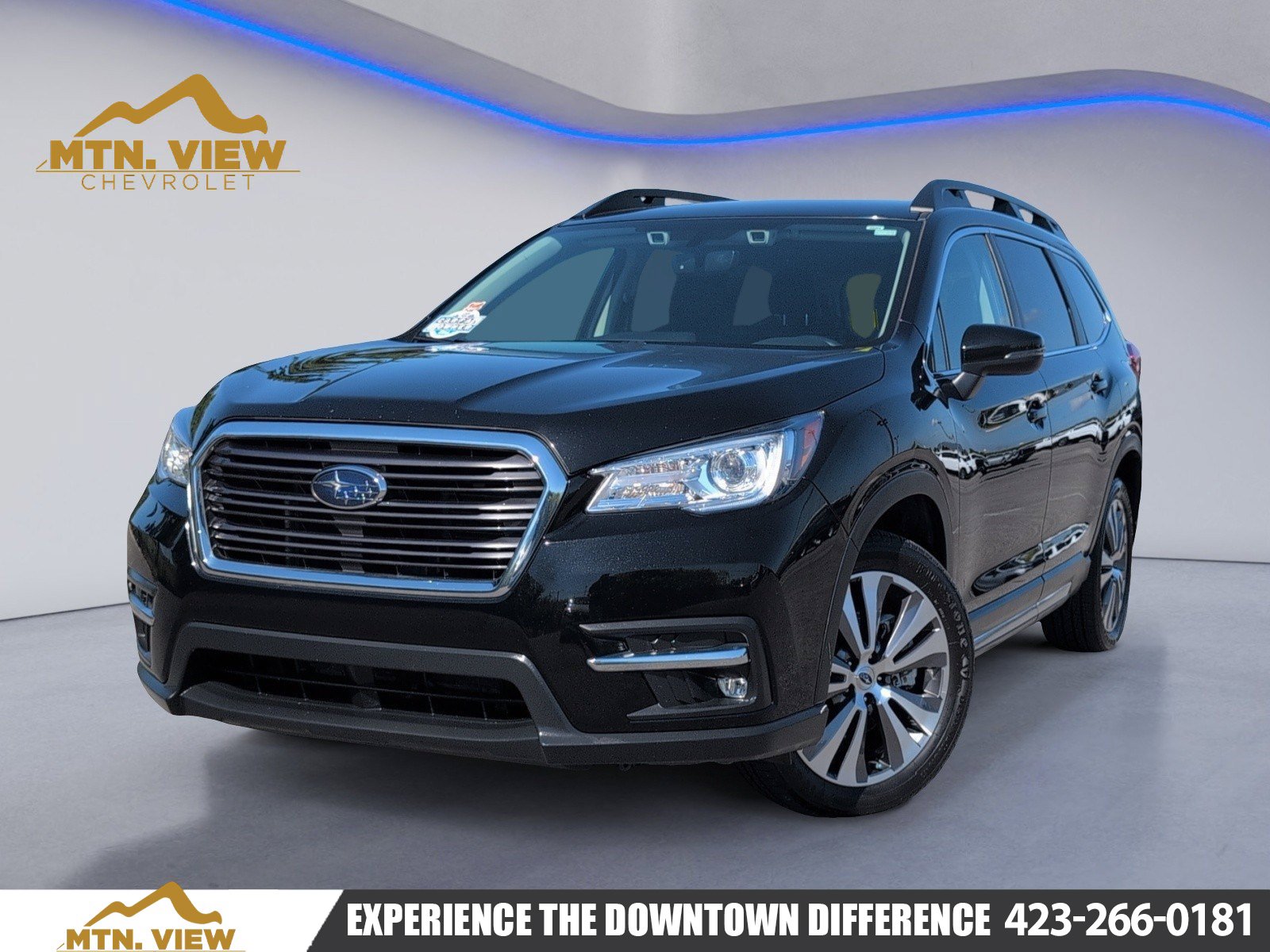 Crystal Black Silica 2022 Subaru Ascent SUV / Crossover All-Wheel Drive Continuously Variable Transmission