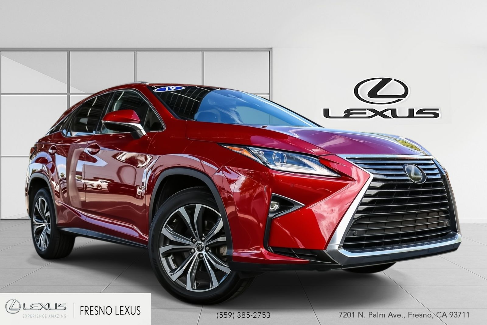 Matador Red Mica 2019 Lexus RX 350 AWD SUV / Crossover All-Wheel Drive 8-Speed Automatic