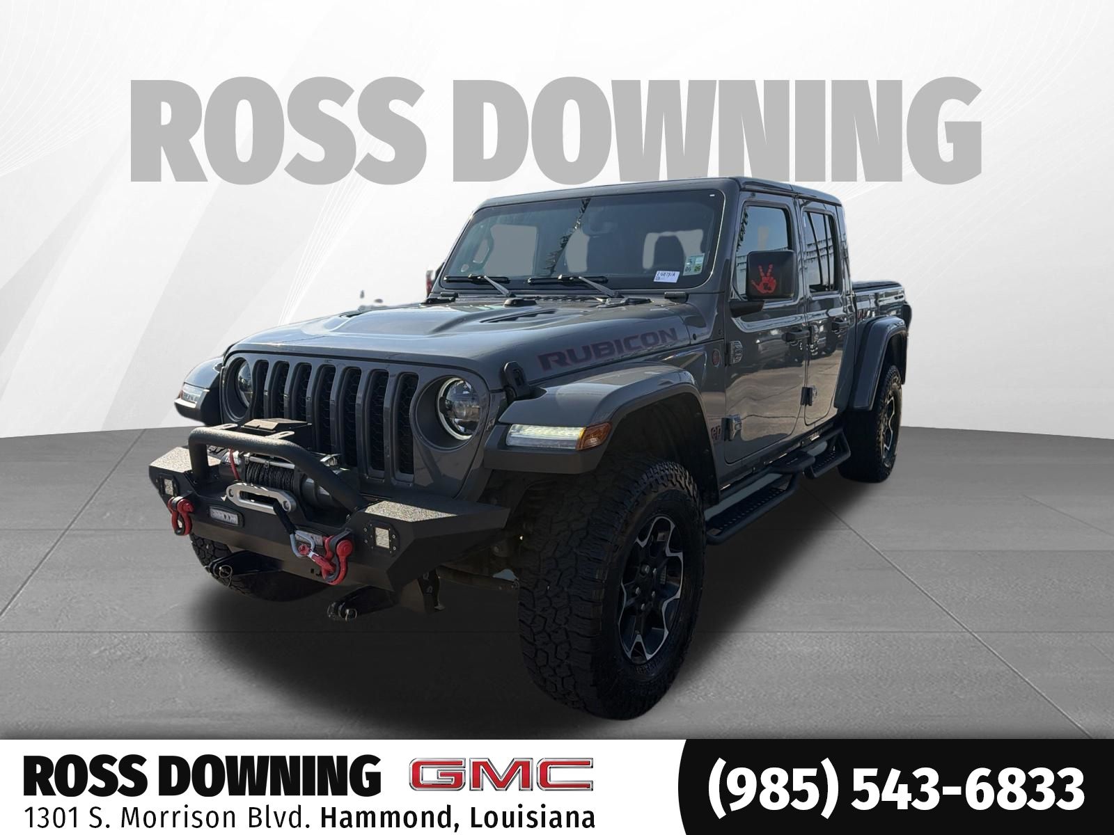 Sting-Gray Clearcoat 2023 Jeep Gladiator Pickup Truck Four-Wheel Drive 8-Speed Automatic
