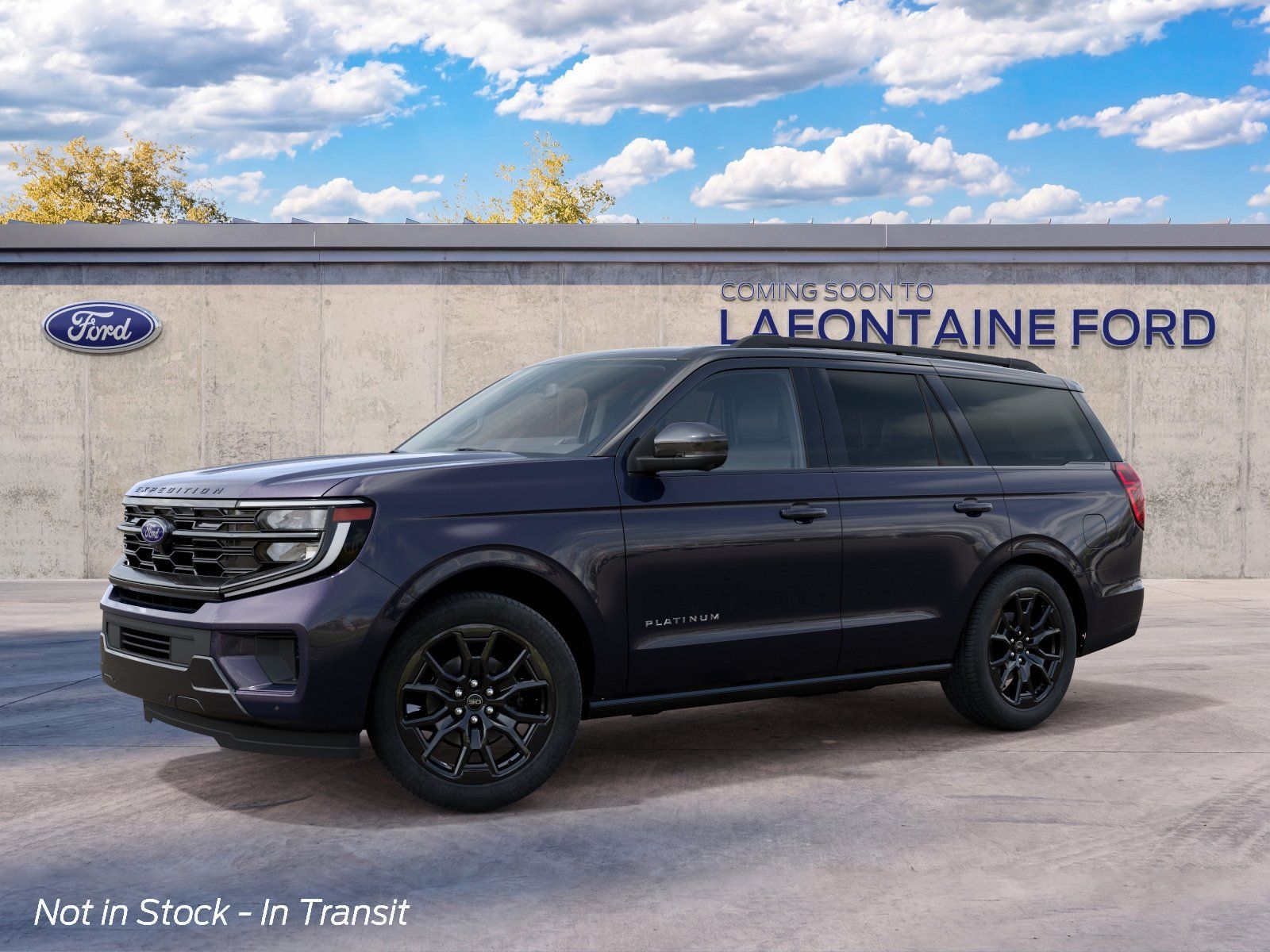 Blue 2027 Ford Expedition SUV / Crossover Four-Wheel Drive Automatic
