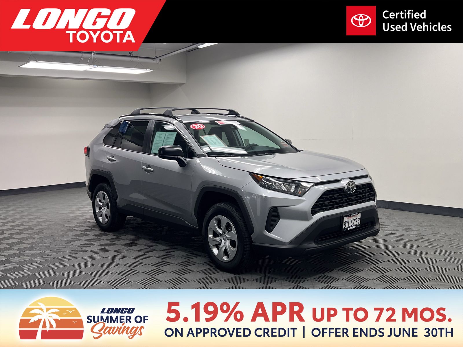 used 2020 Toyota RAV4 car, priced at $20,400