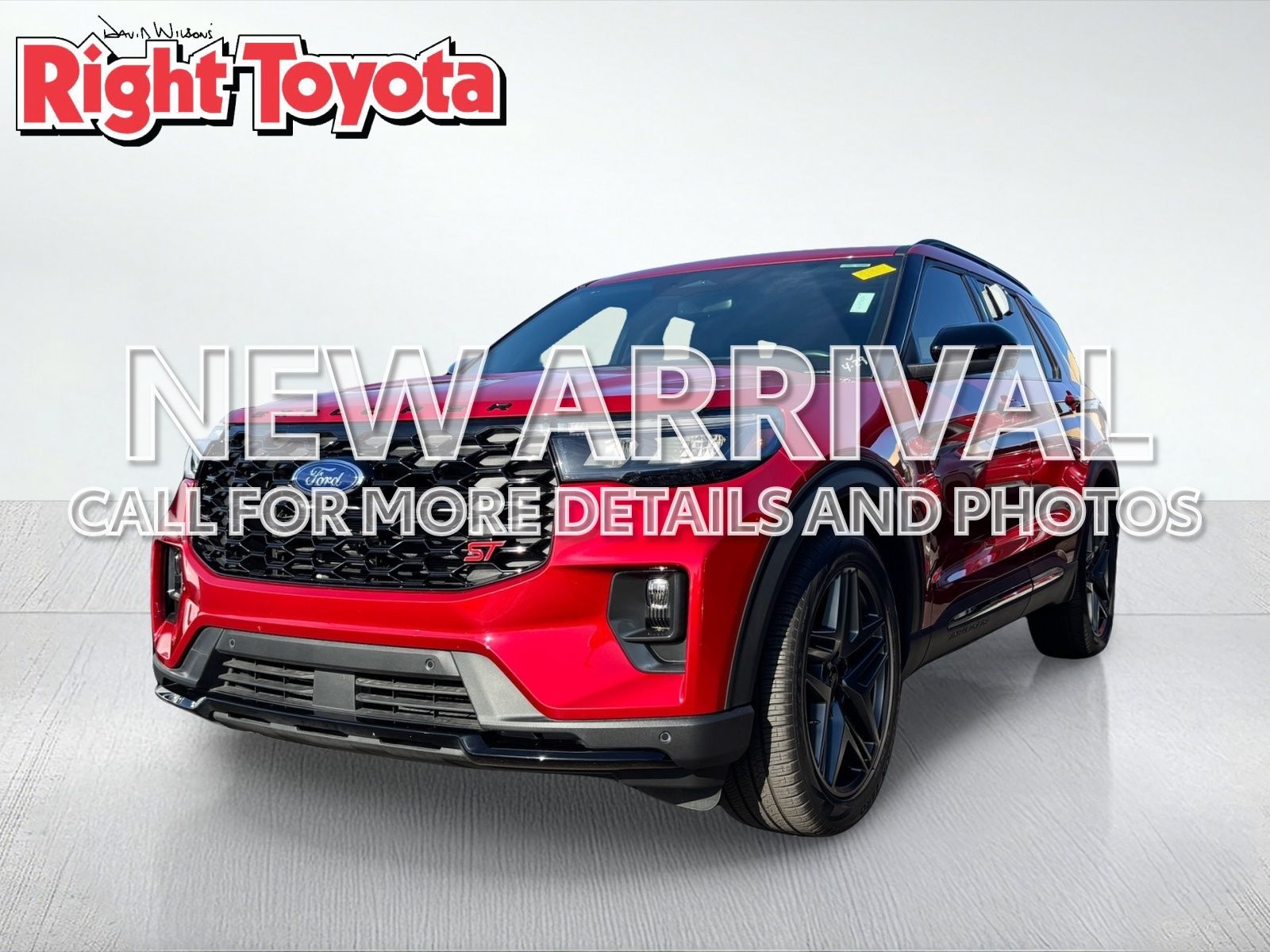 Red Metallic 2025 Ford Explorer ST AWD SUV / Crossover All-Wheel Drive Automatic