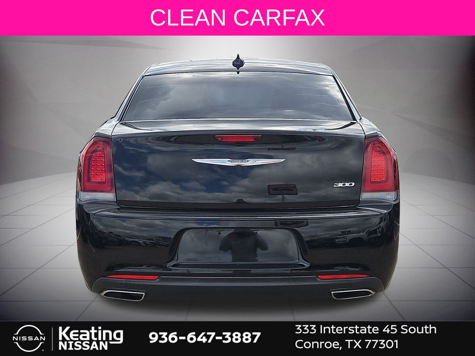 2019 Chrysler 300 Touring Black at Bayway Cadillac of The Woodlands