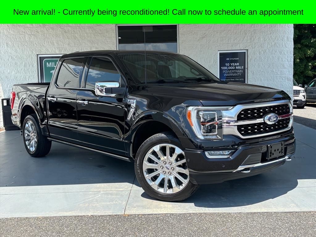 Black Metallic 2023 Ford F-150 Pickup Truck Four-Wheel Drive Automatic