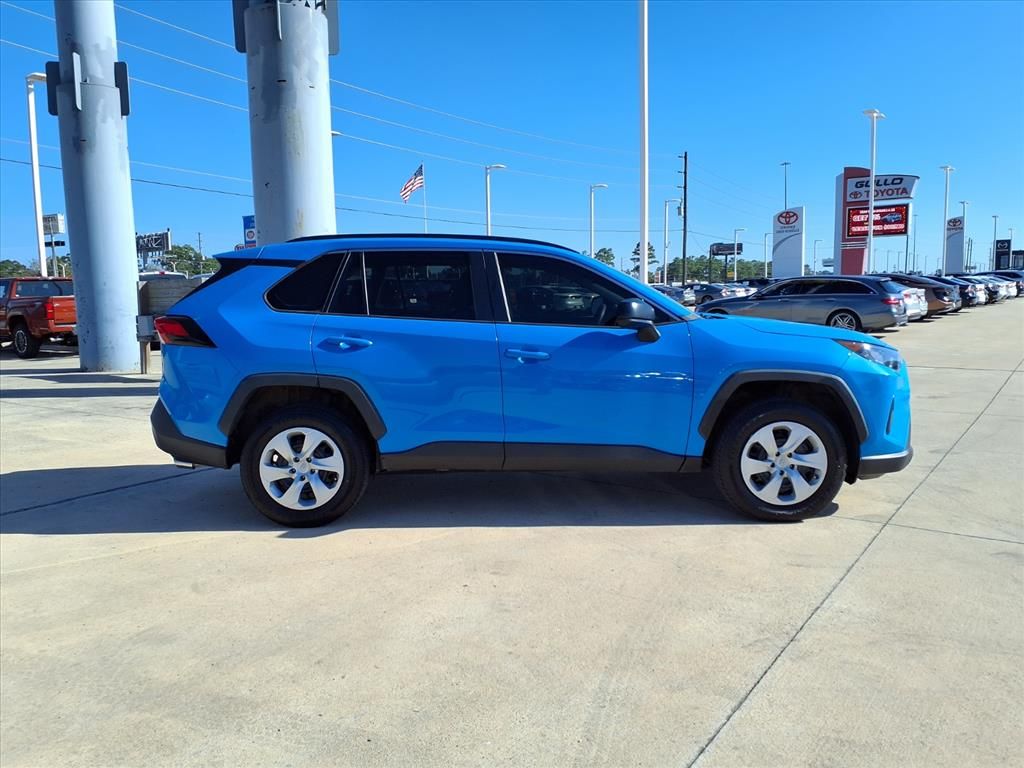2020 Toyota RAV4 LE Blue at Gullo Toyota