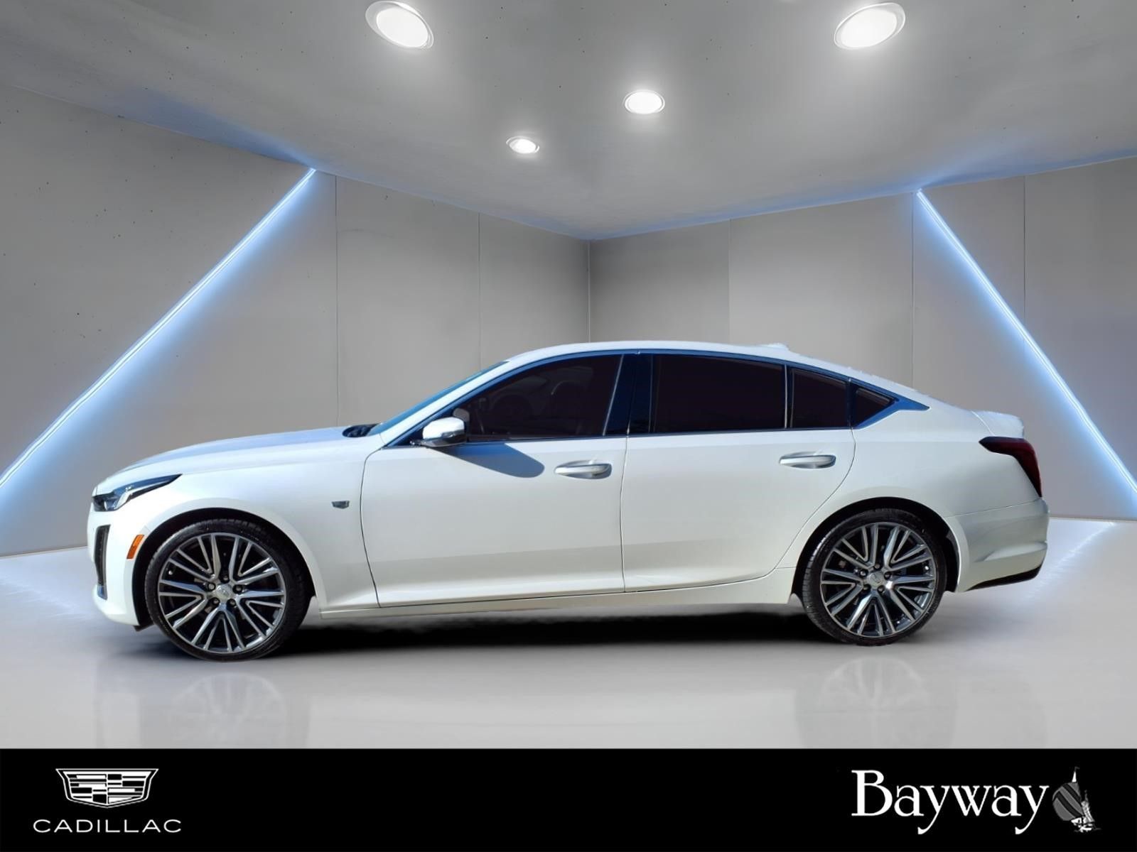 2023 Cadillac CT5 Premium Luxury White at Bayway Cadillac of The Woodlands